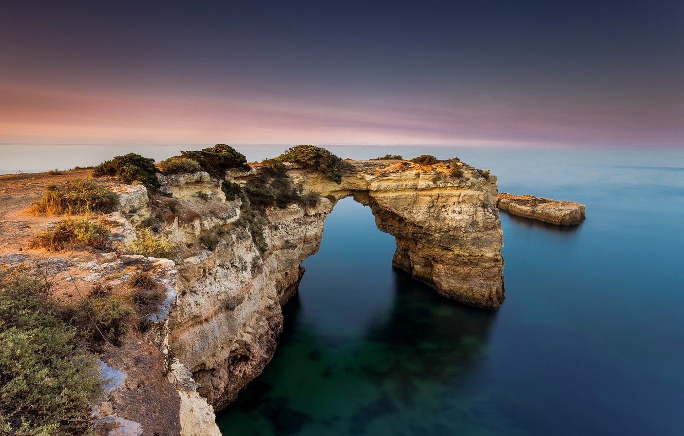Arch 4K Portugal Coast Wallpapers