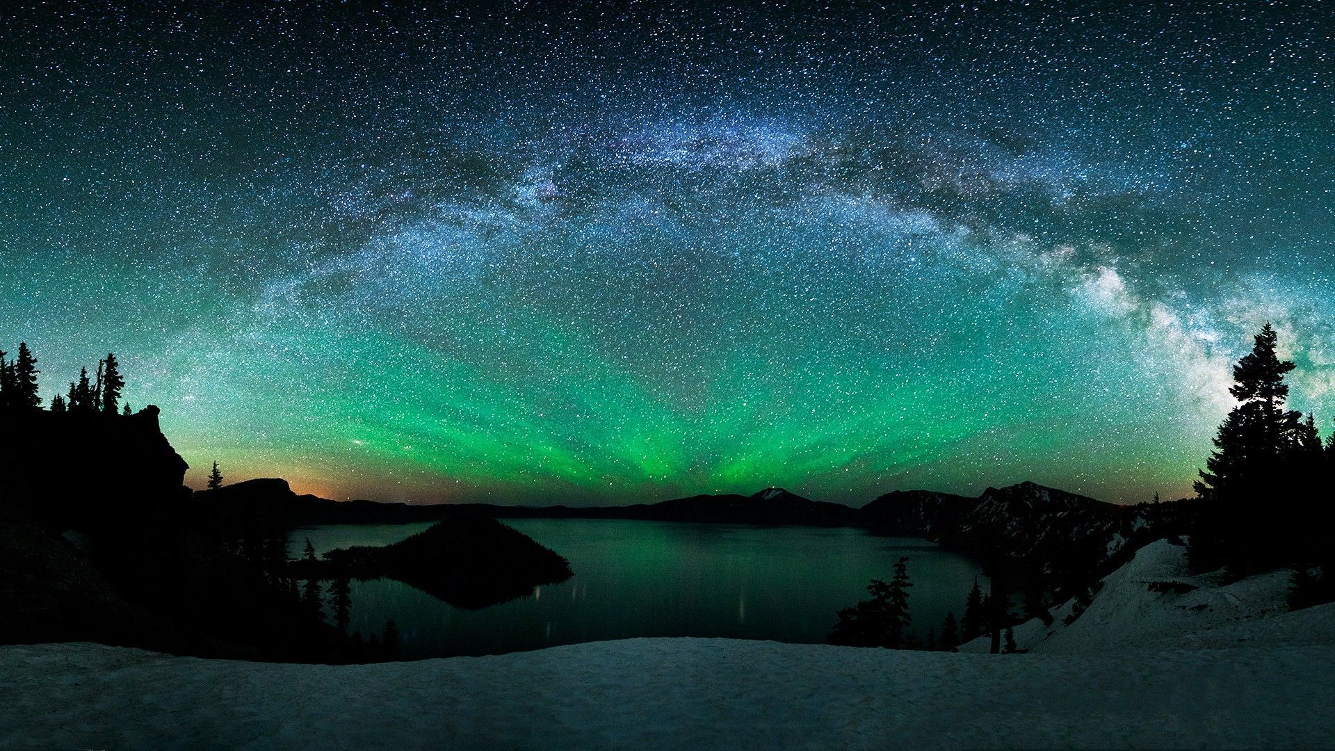 Aurora Night 4K Wallpapers