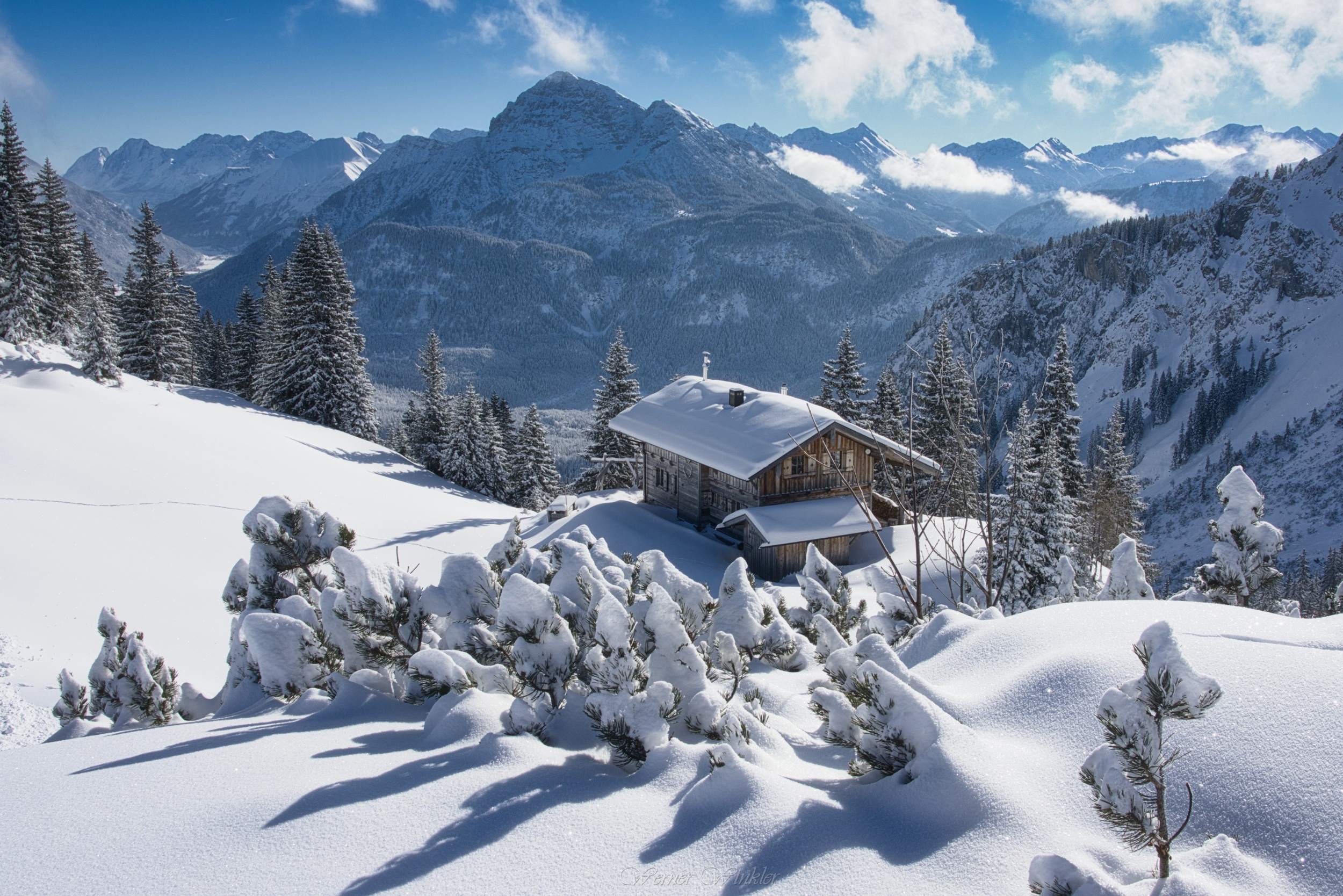 Austria Snow Alps Wallpapers