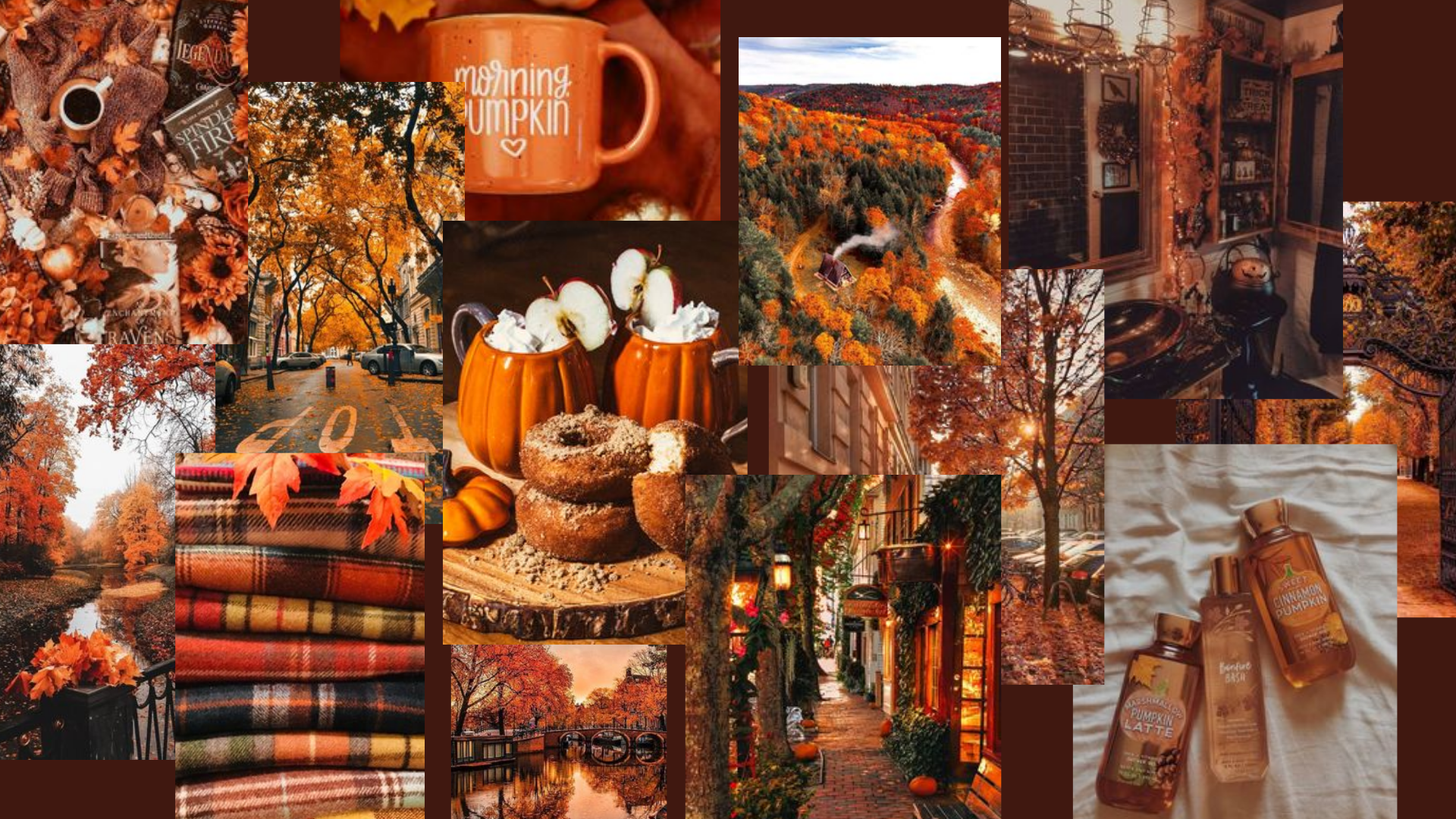 Autumn Aesthetic Laptop Wallpapers