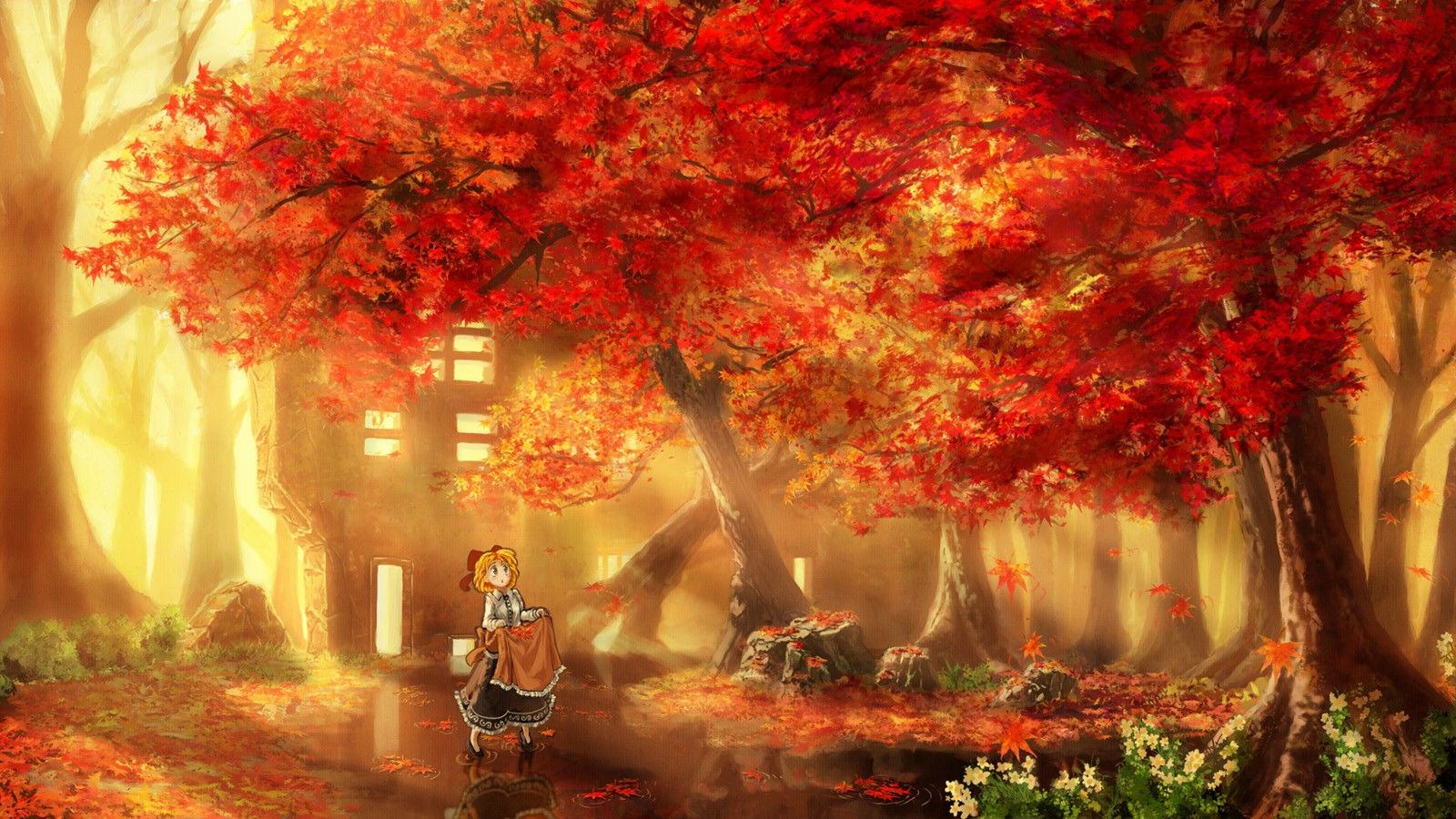 Autumn Anime Wallpapers