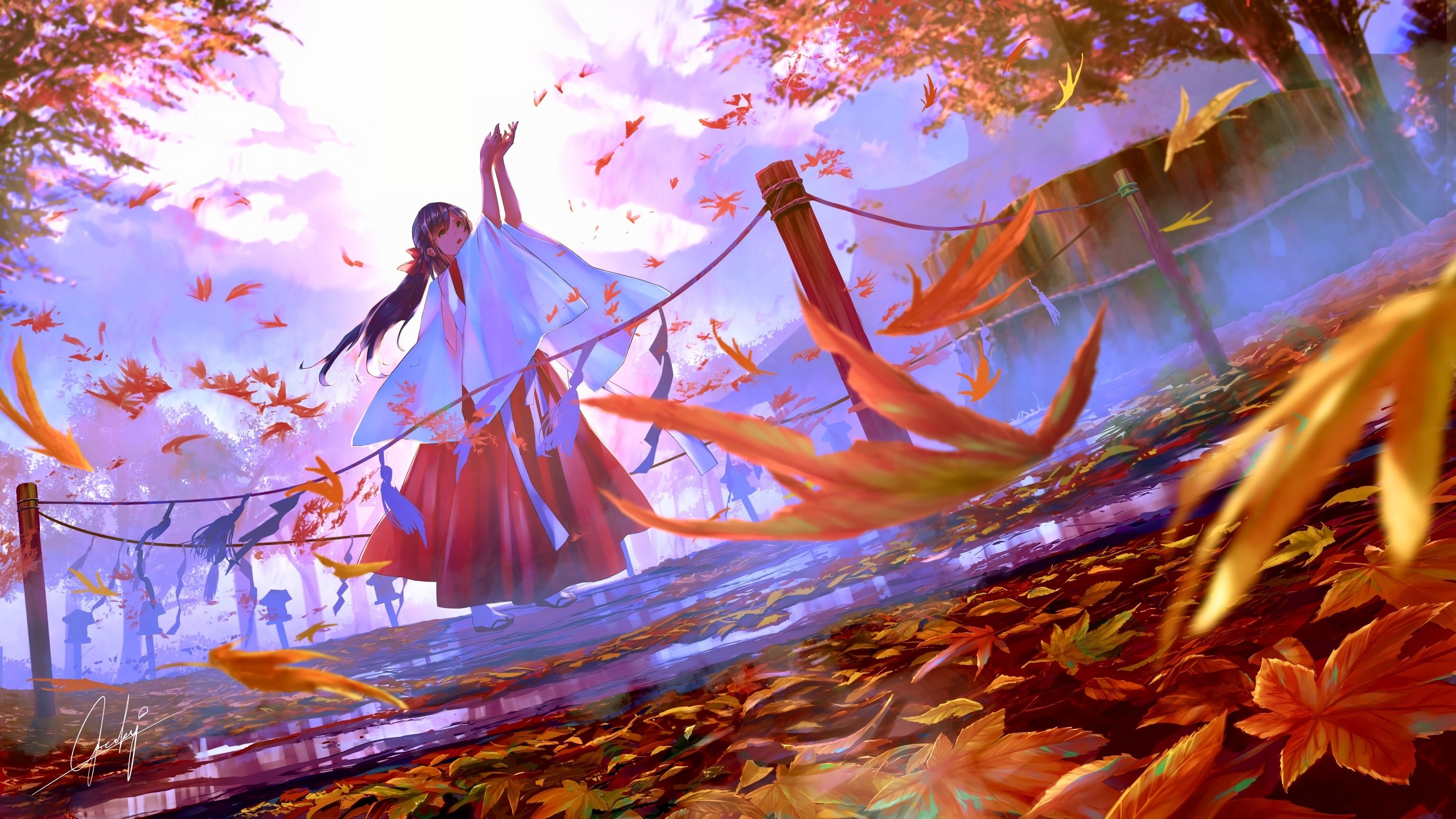 Autumn Anime Wallpapers