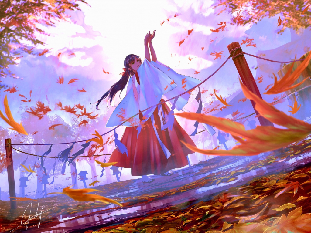 Autumn Anime Wallpapers