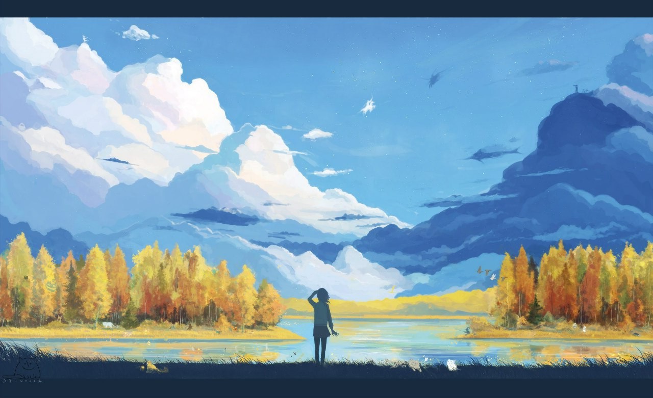 Autumn Anime Wallpapers