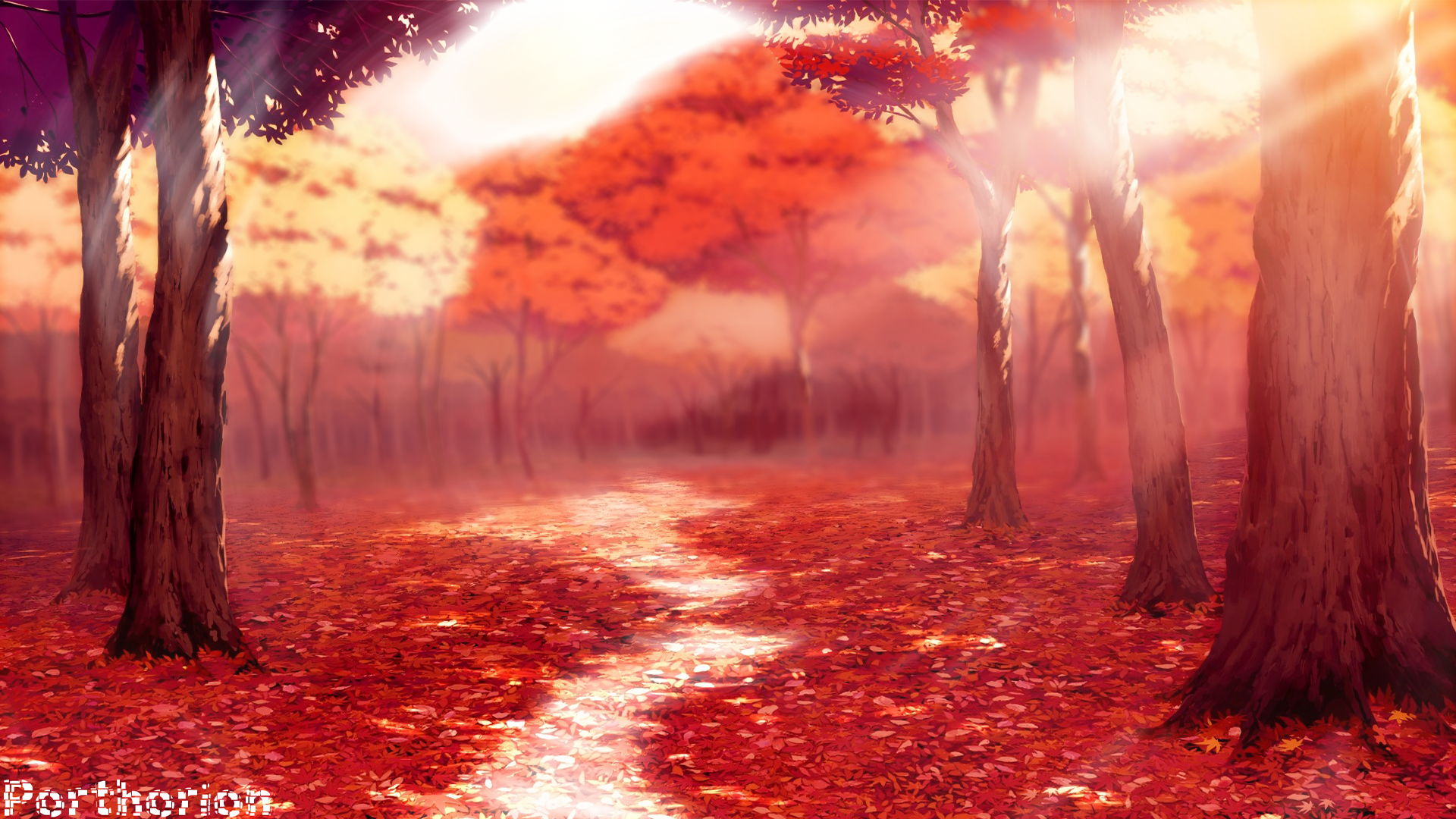 Autumn Anime Wallpapers