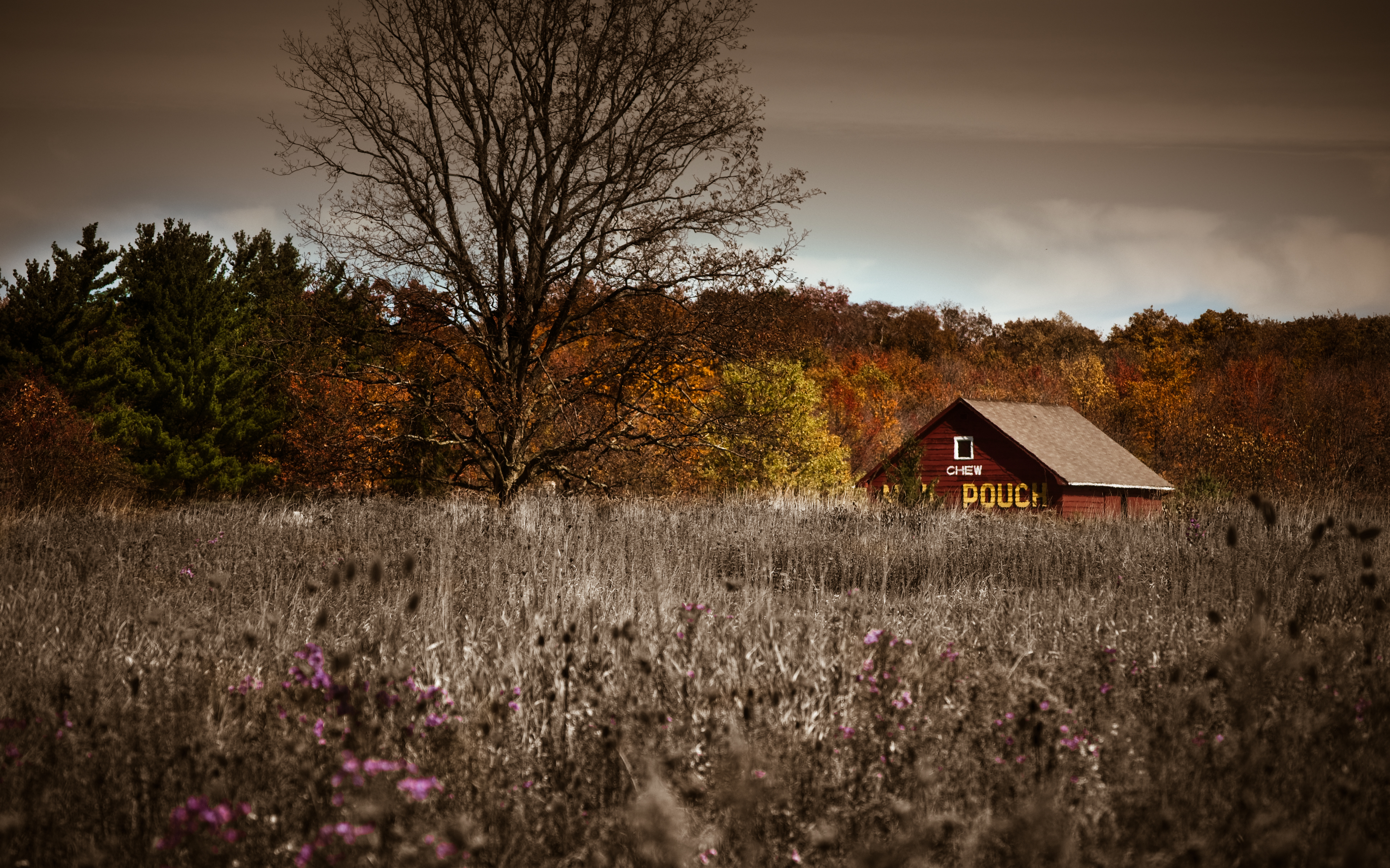 Autumn Barn Wallpapers