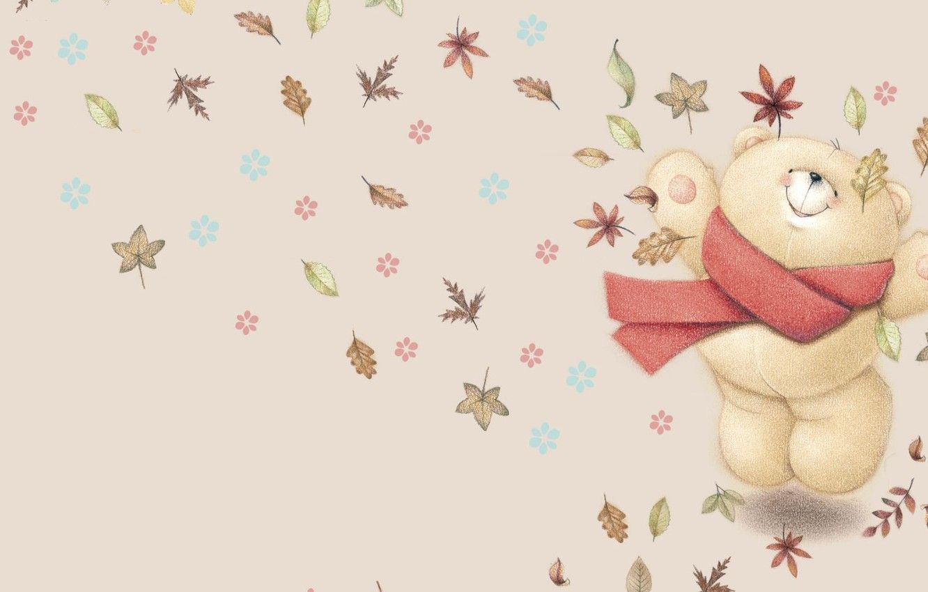 Autumn Bear Wallpapers