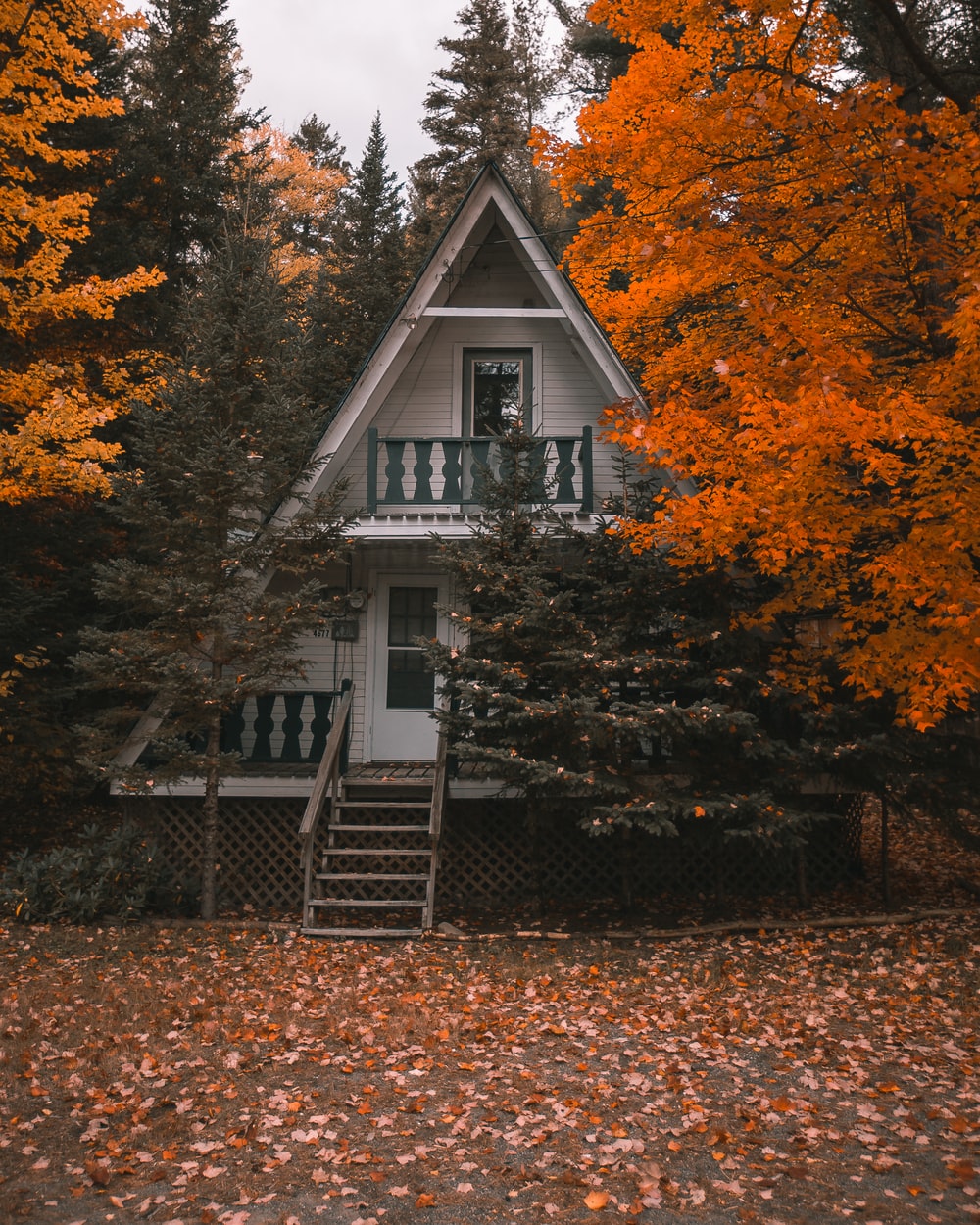 Autumn Cabin Wallpapers