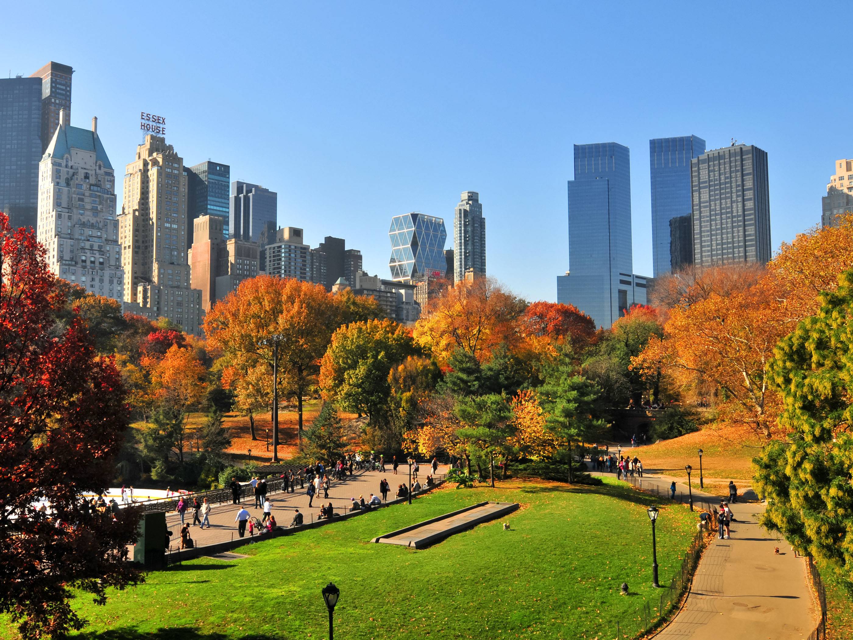 Autumn Central Park New York Wallpapers