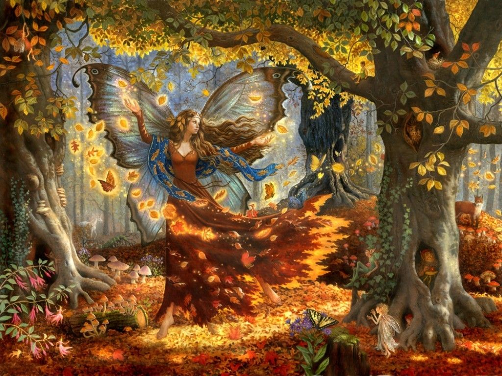 Autumn Fairy Wallpapers