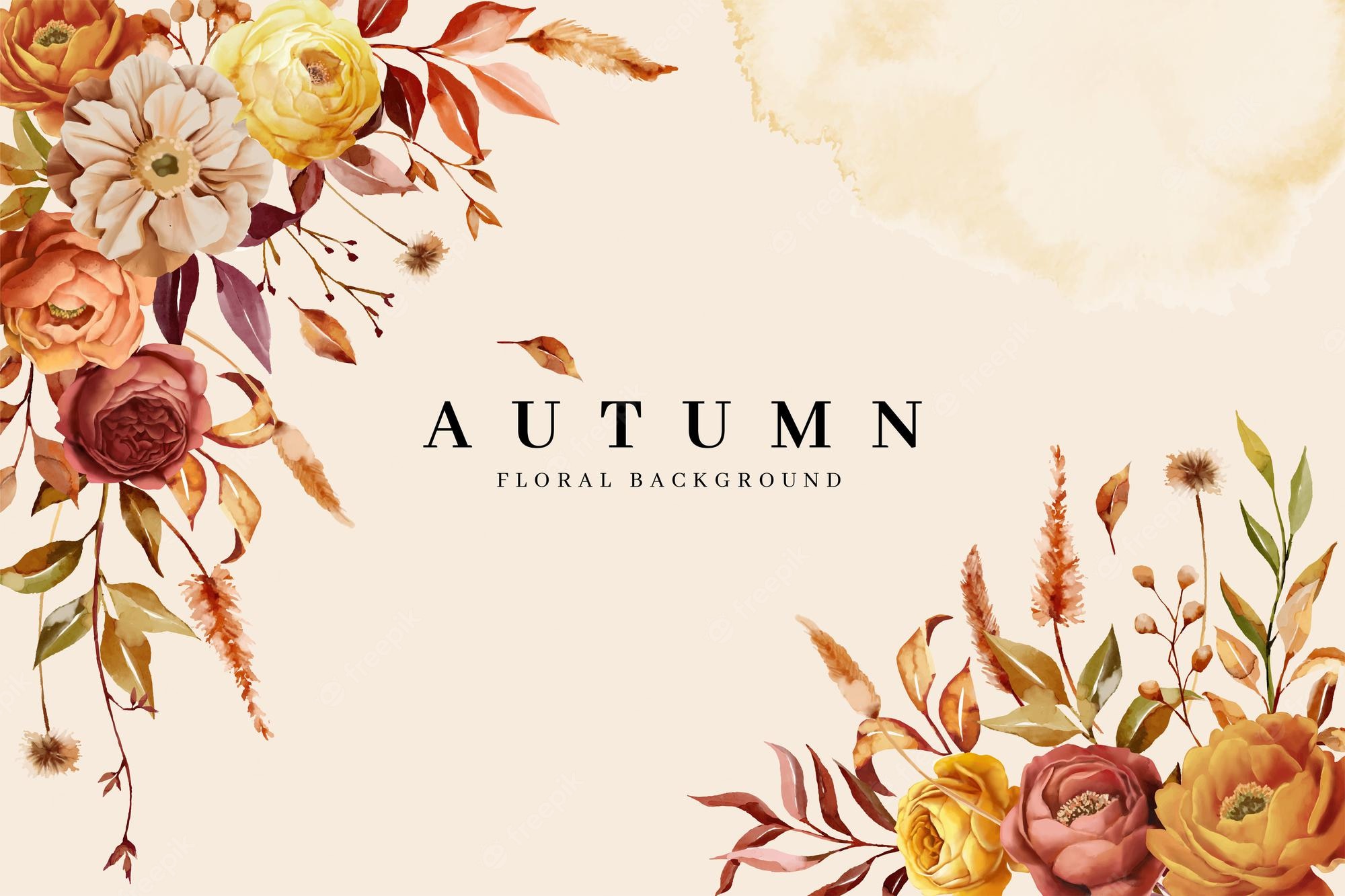 Autumn Floral Wallpapers