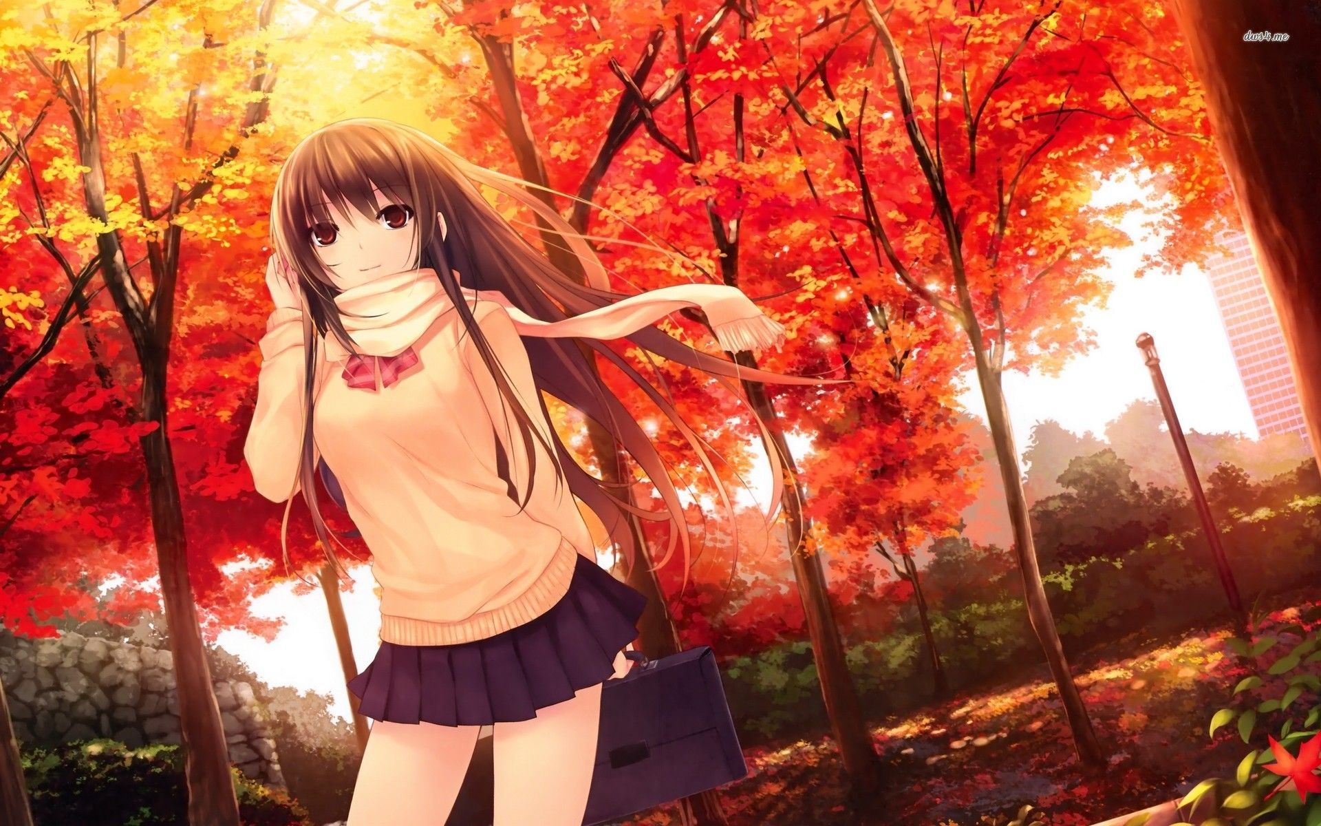 Autumn Girl Wallpapers