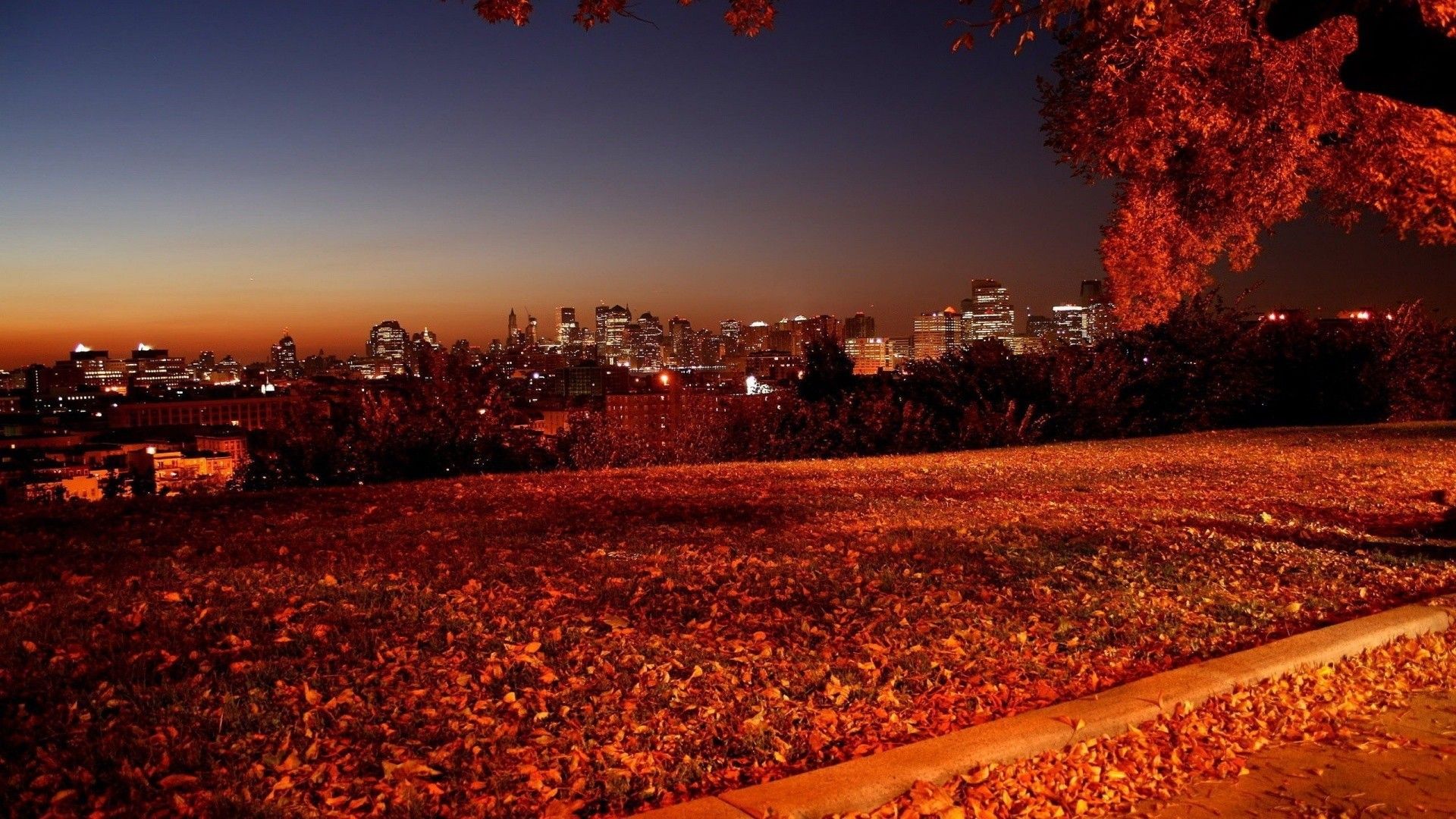 Autumn Night Wallpapers