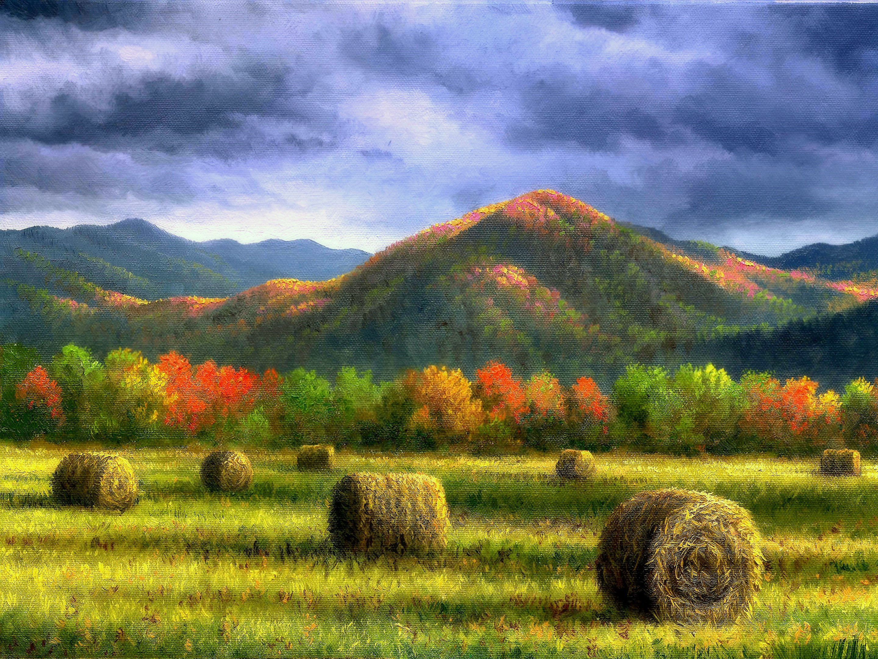 Autumn Painting Wallpapers