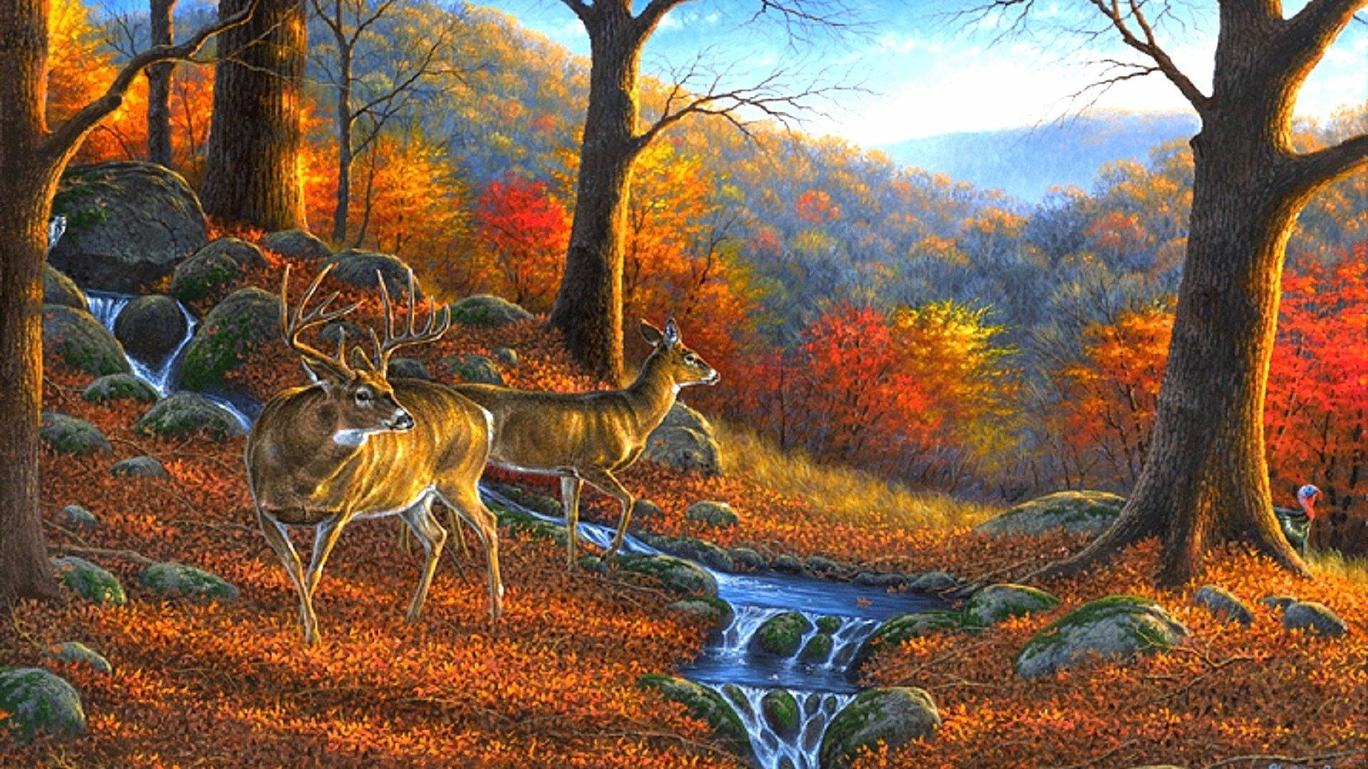 Autumn Painting Wallpapers