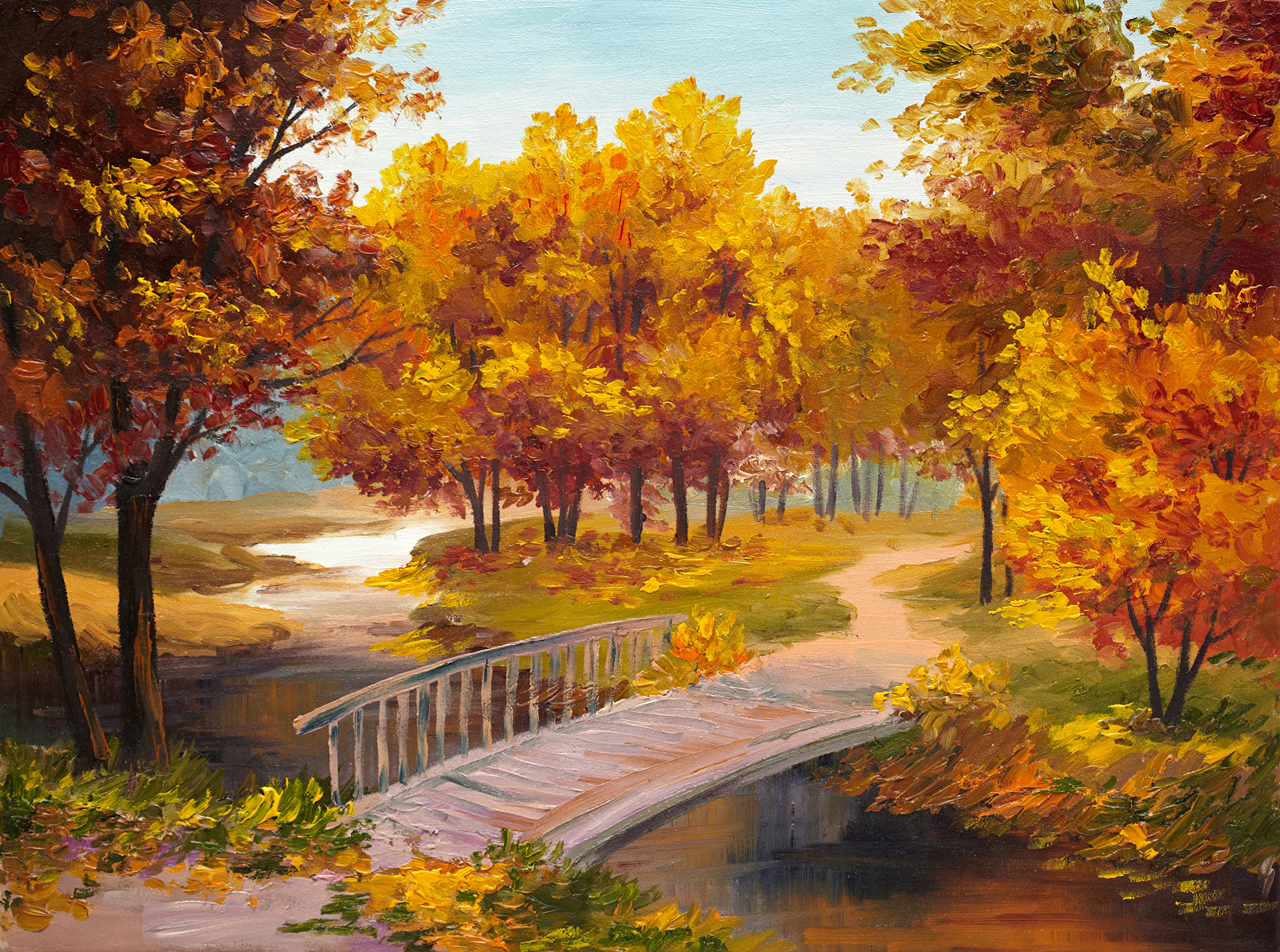 Autumn Painting Wallpapers