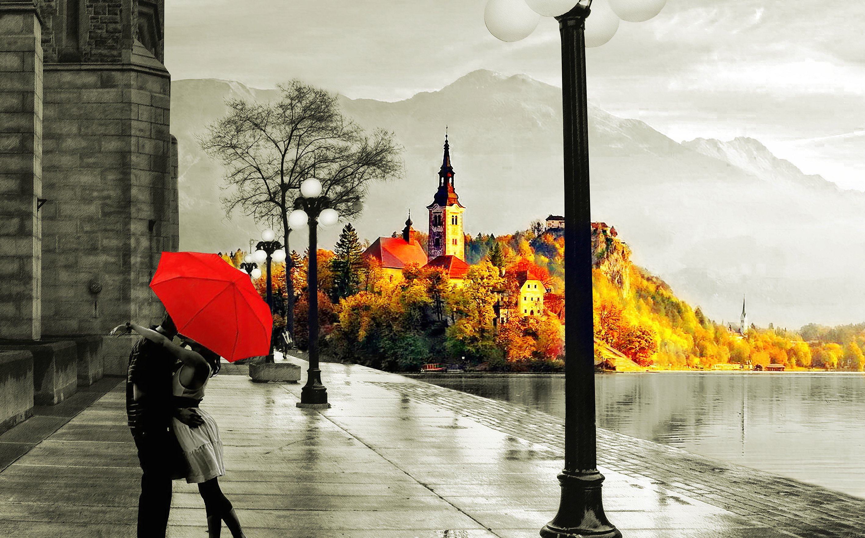 Autumn Rain Wallpapers