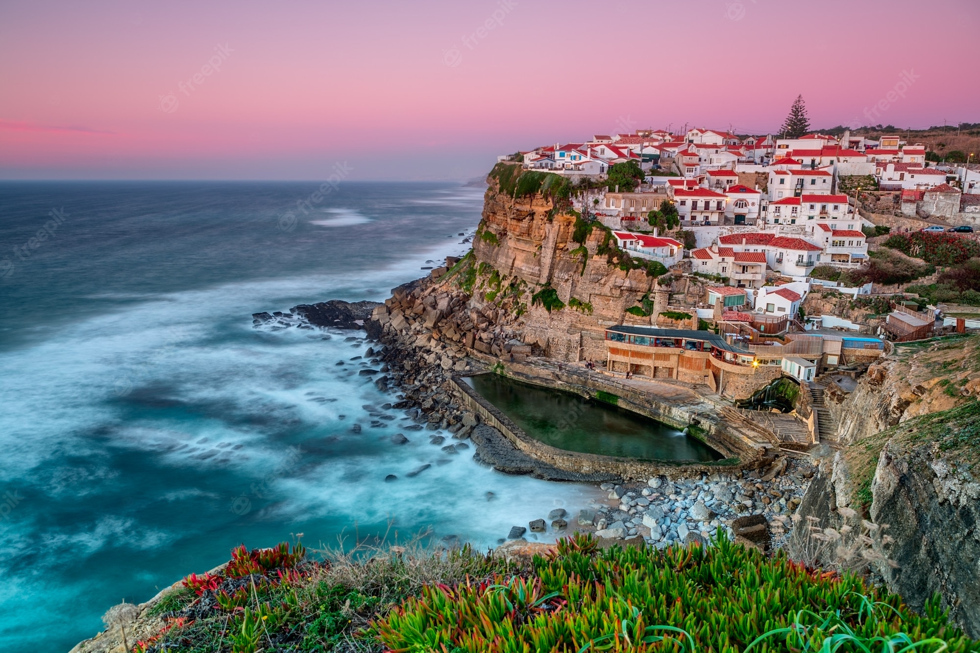 Azenhas Do Mar Landscape Wallpapers