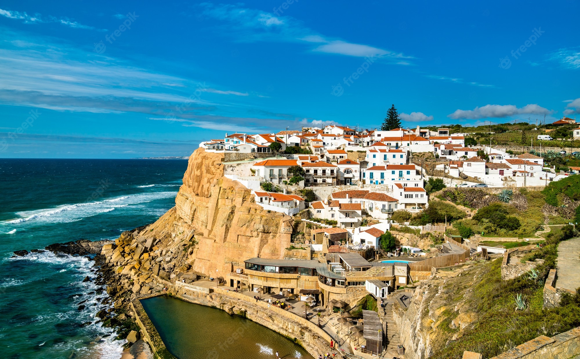 Azenhas Do Mar Landscape Wallpapers