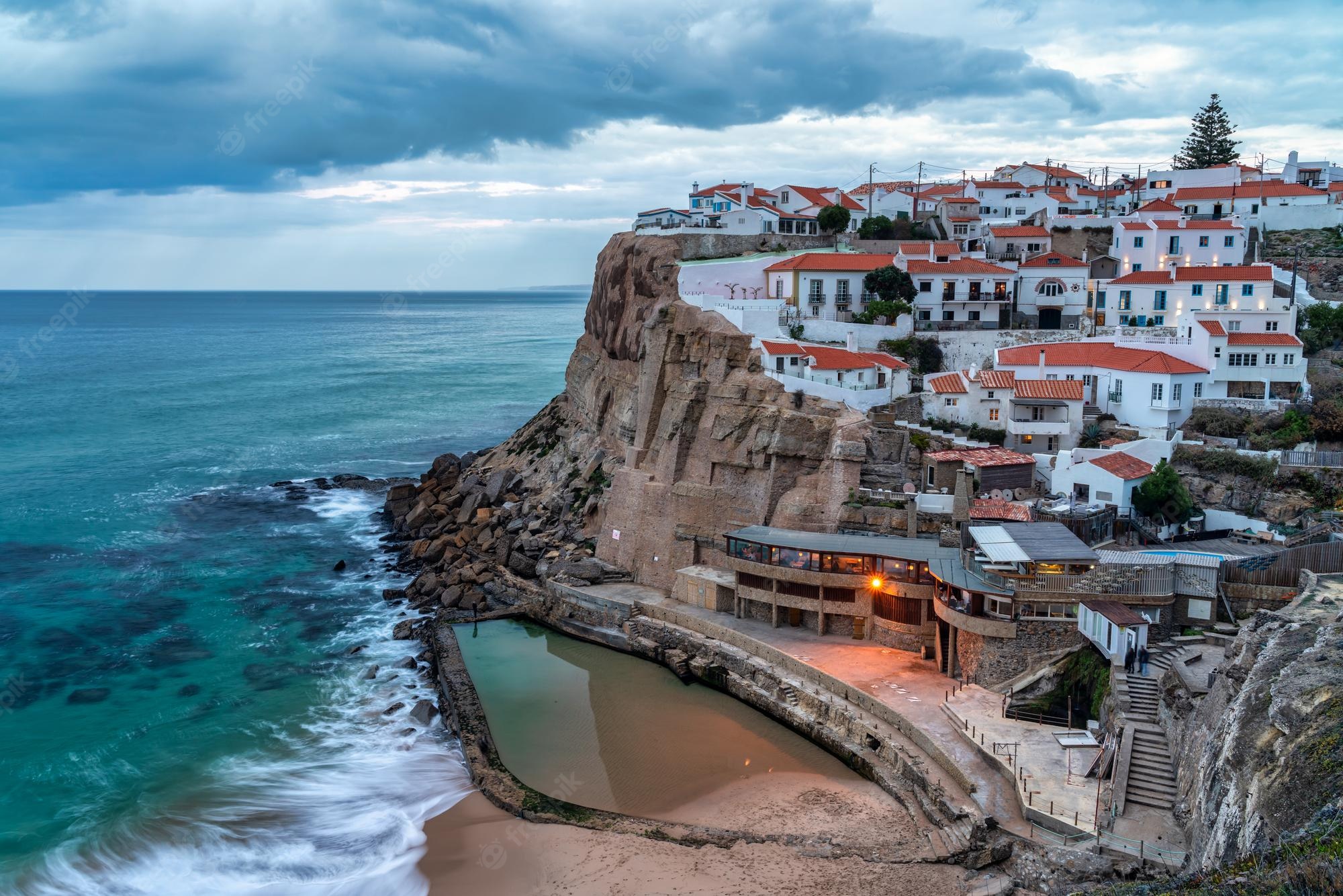 Azenhas Do Mar Landscape Wallpapers