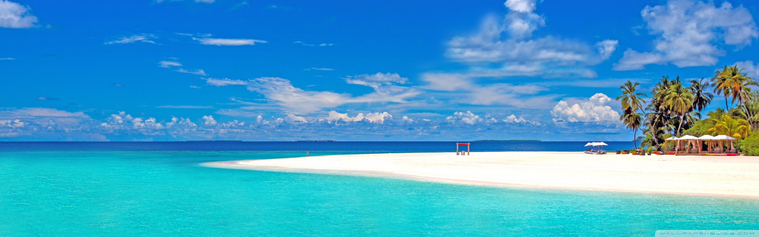 Beach 5760X1080 Wallpapers