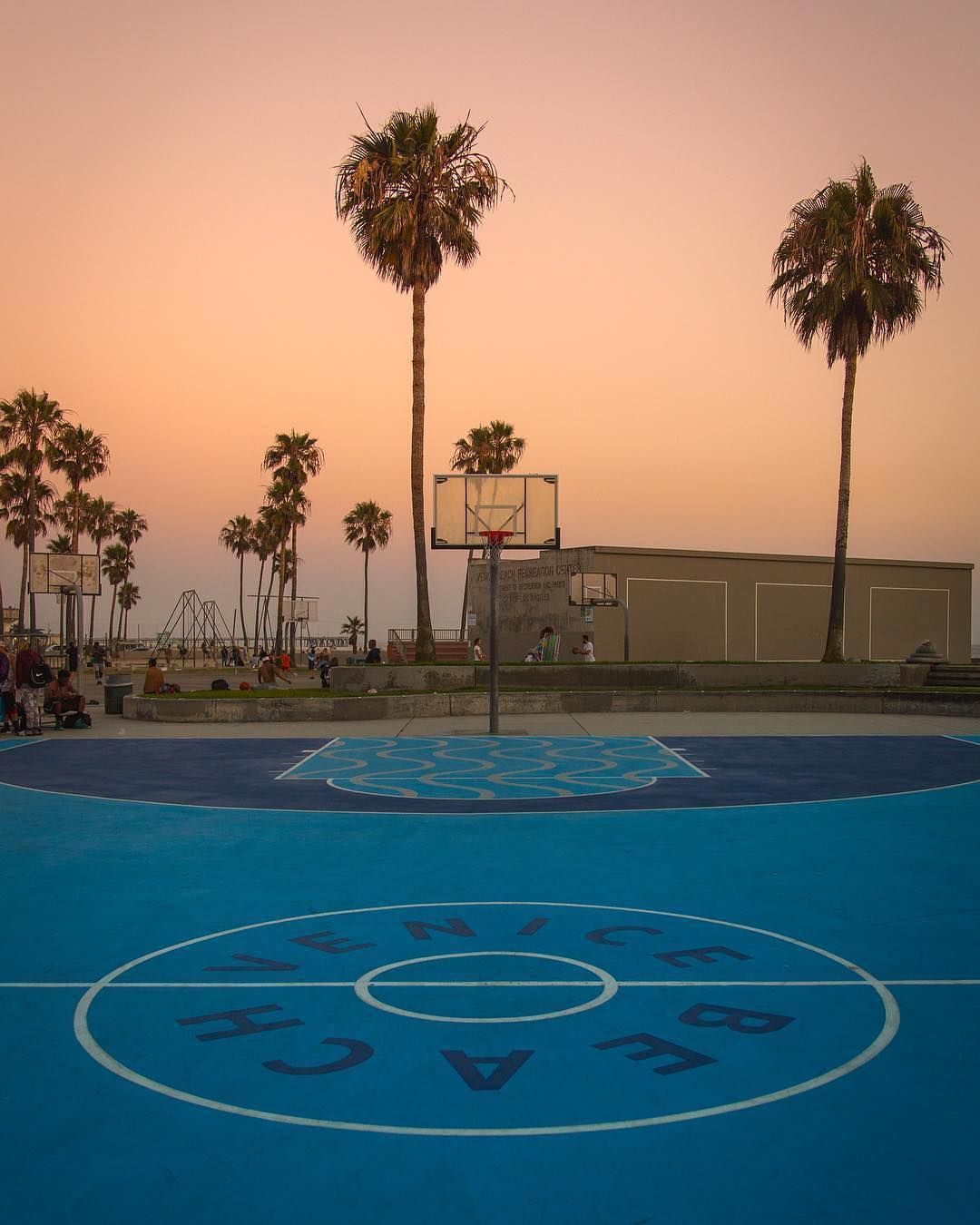 Beach Basketball Court Wallpapers