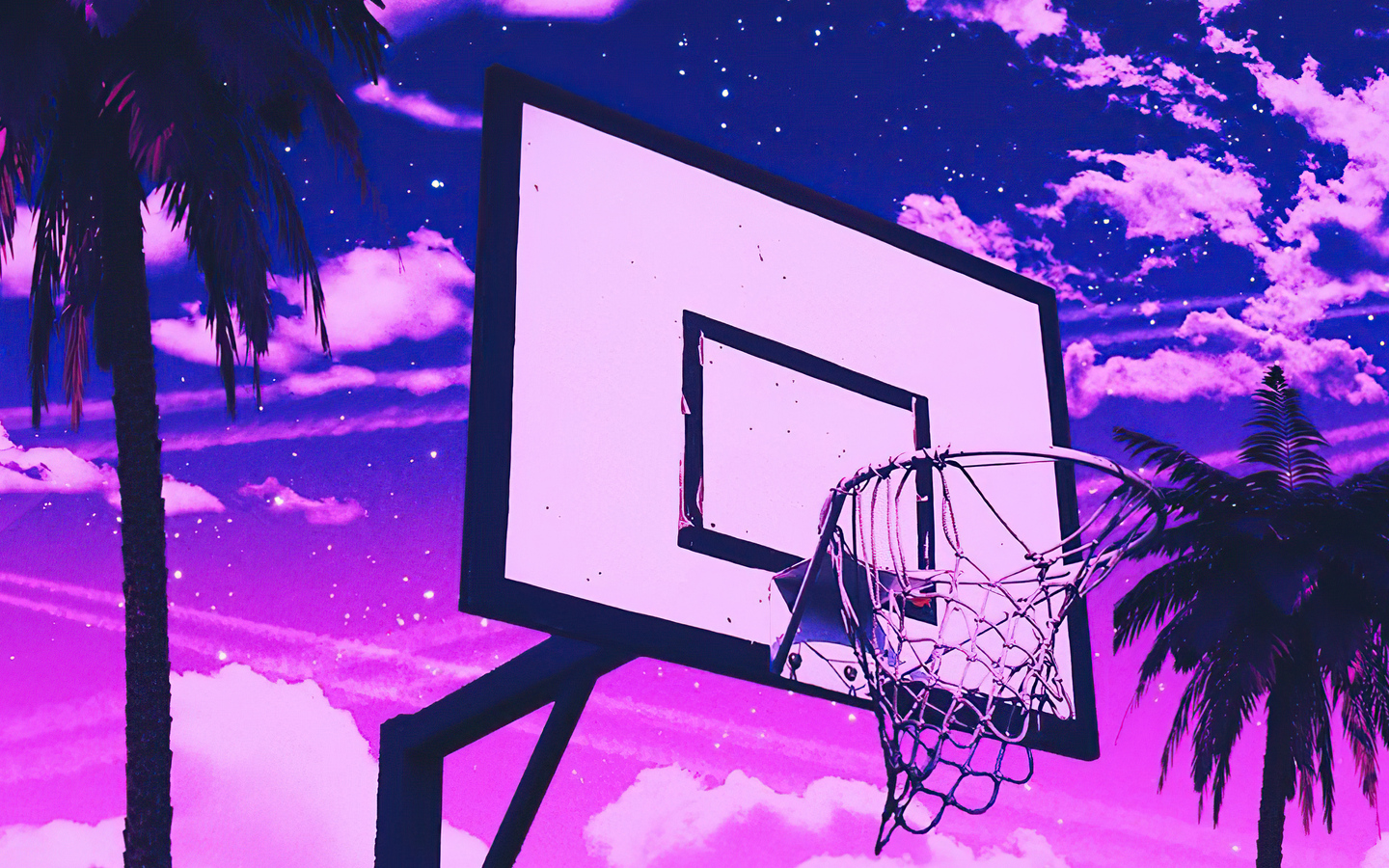 Beach Basketball Court Wallpapers