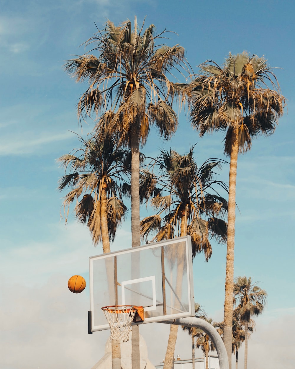 Beach Basketball Court Wallpapers