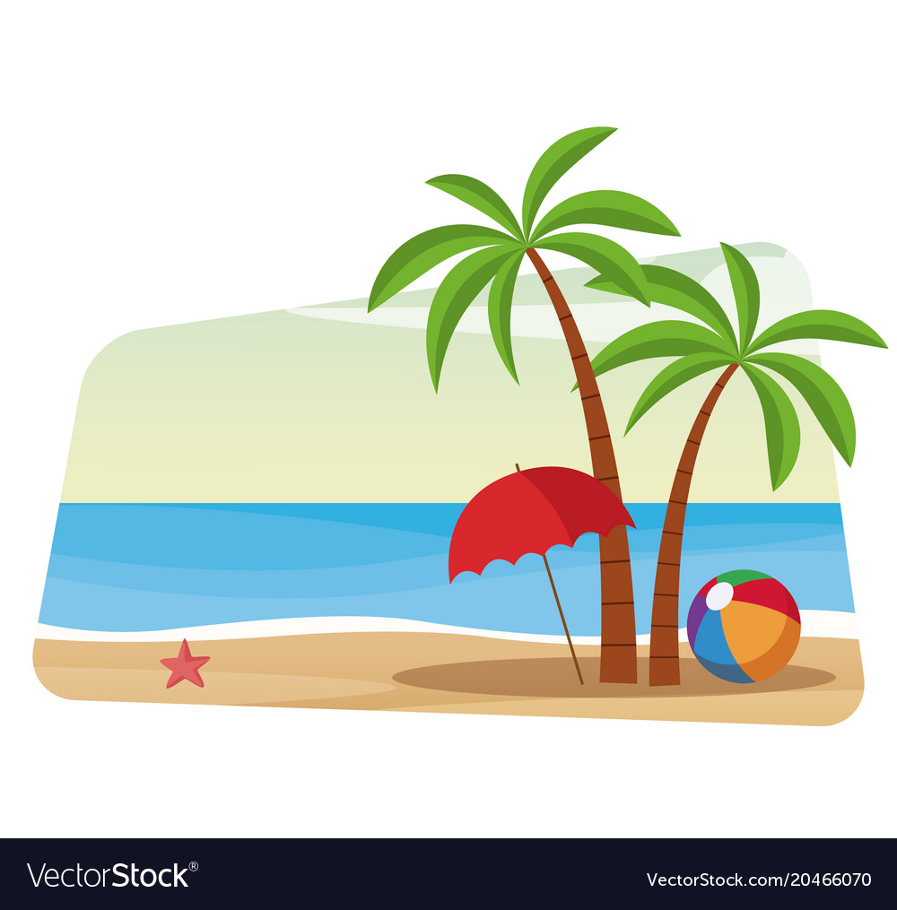 Beach Cartoon Wallpapers