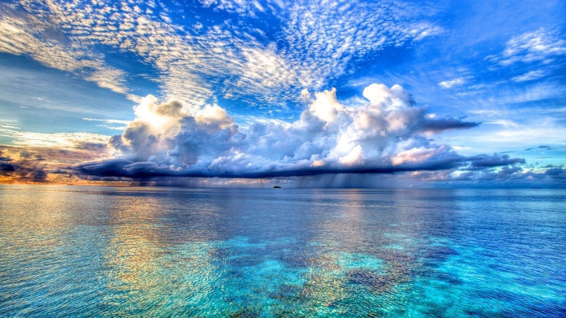 Beach Clouds Wallpapers