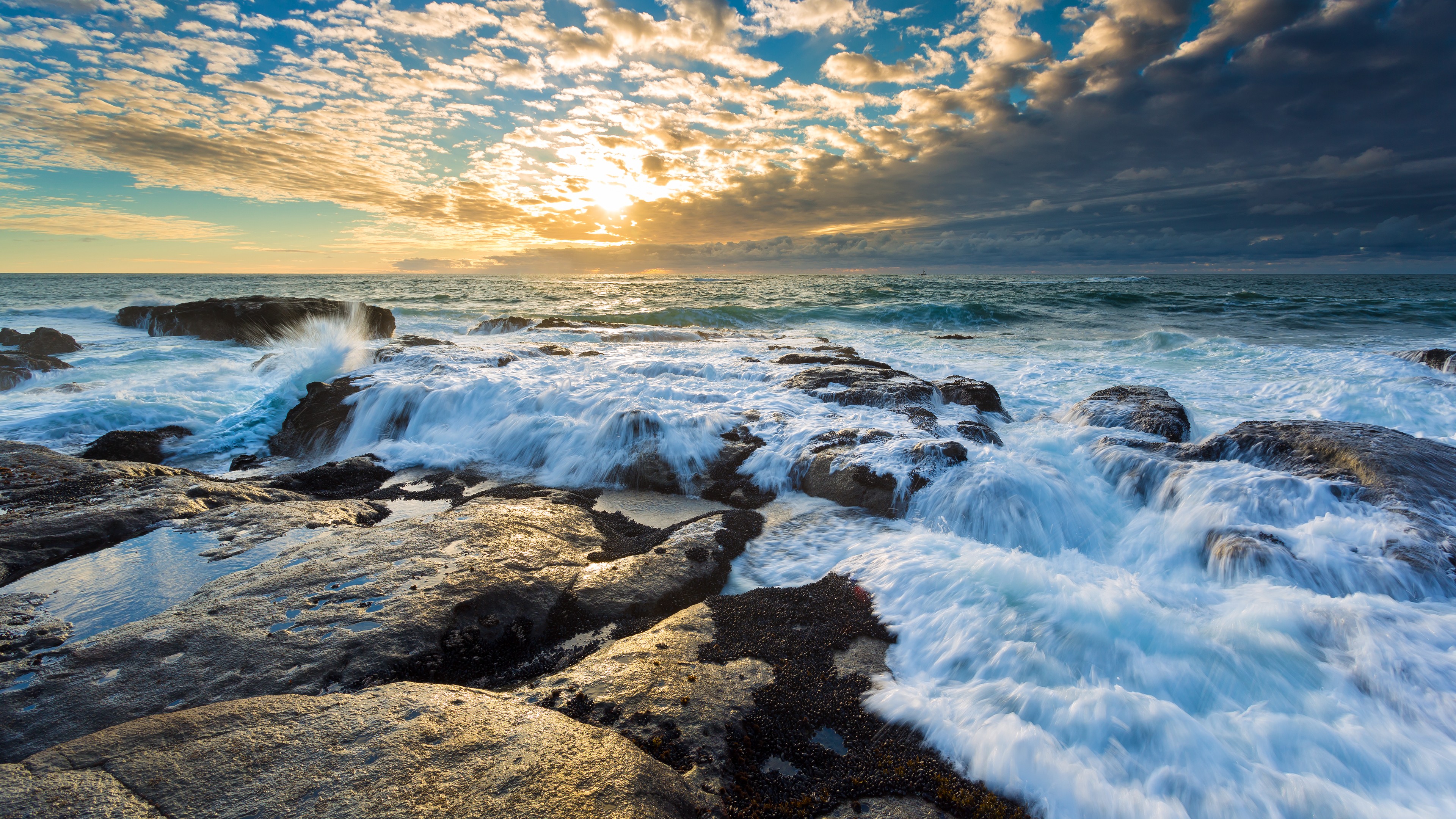 Beach Clouds Wallpapers