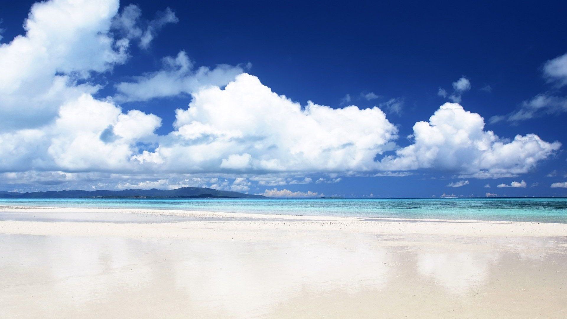 Beach Clouds Wallpapers