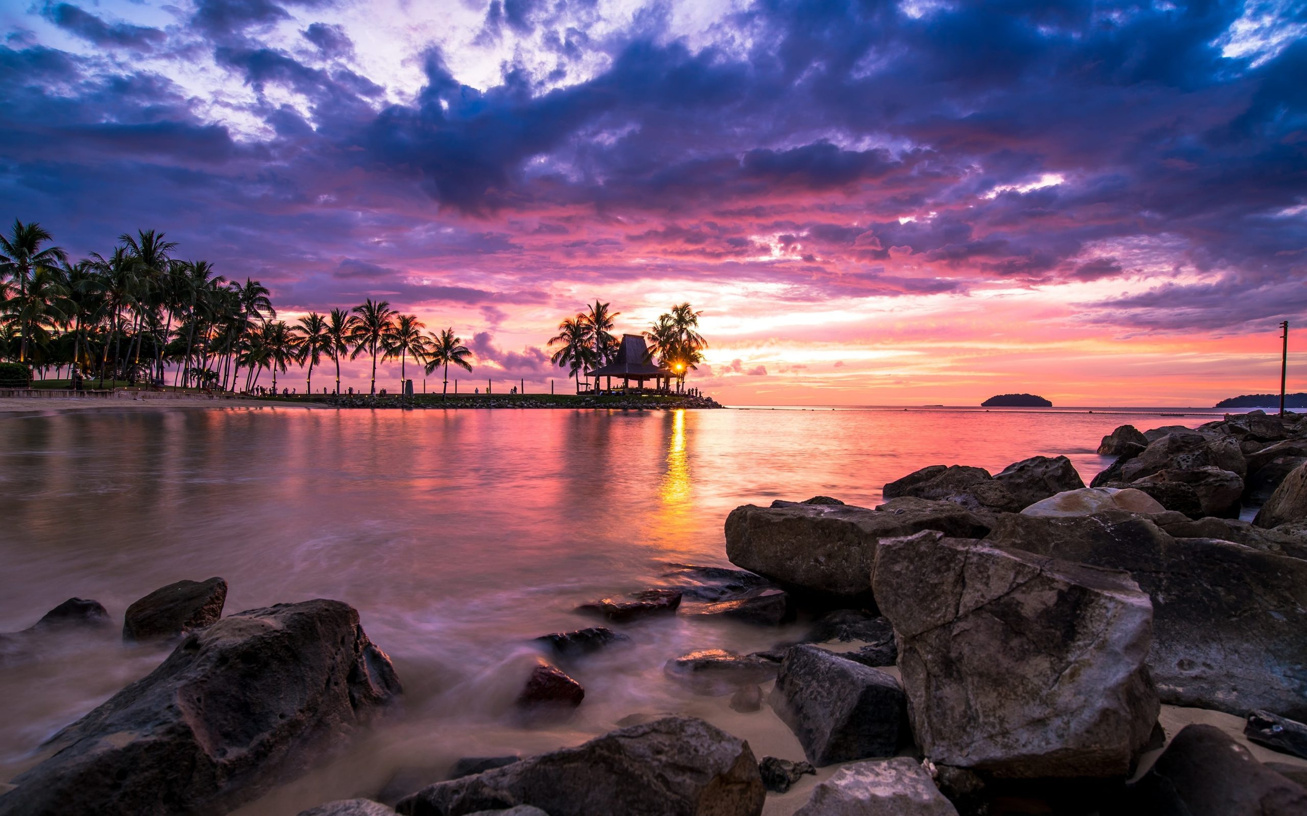 Beach Clouds Wallpapers