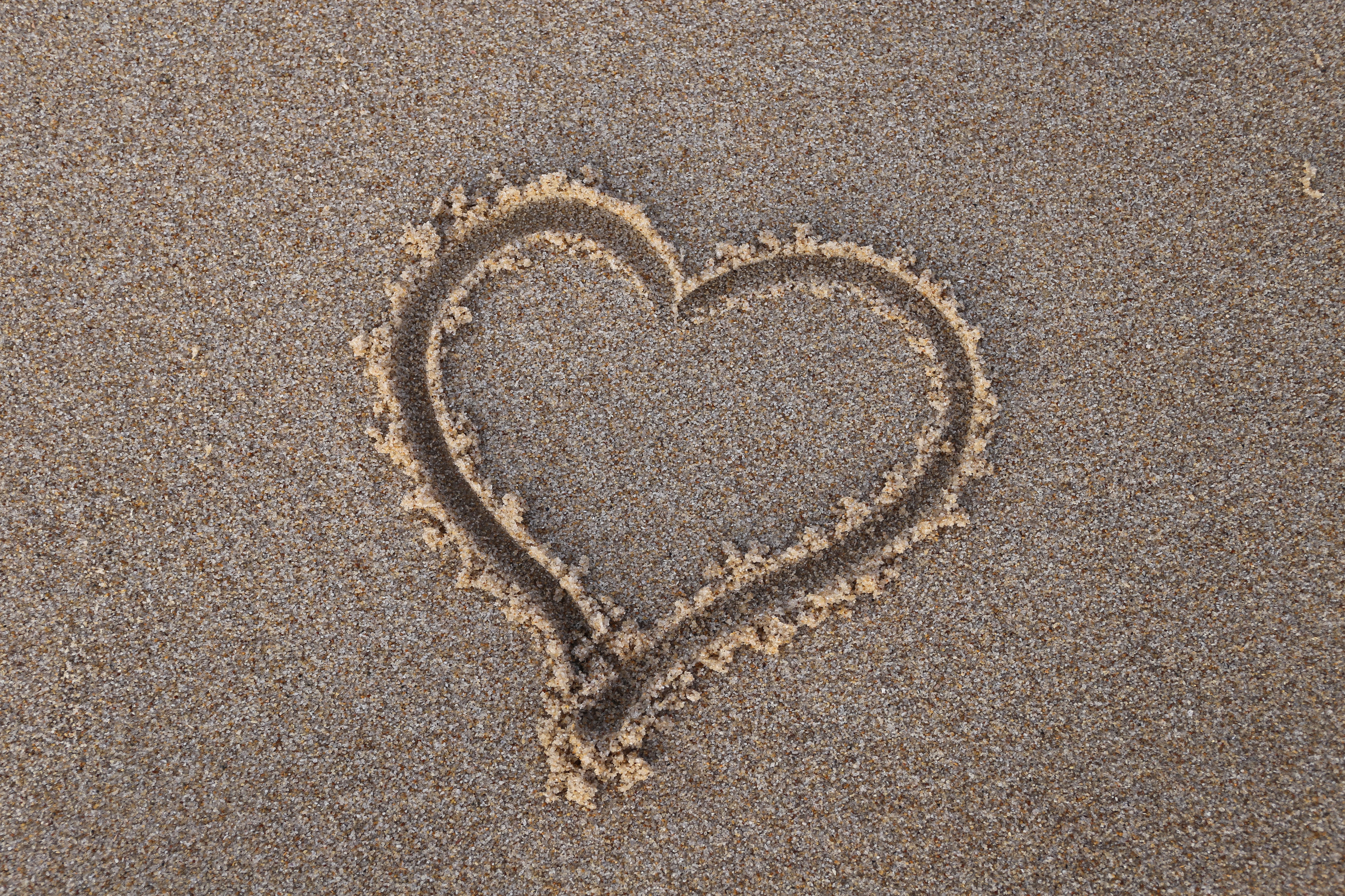 Beach Heart Wallpapers