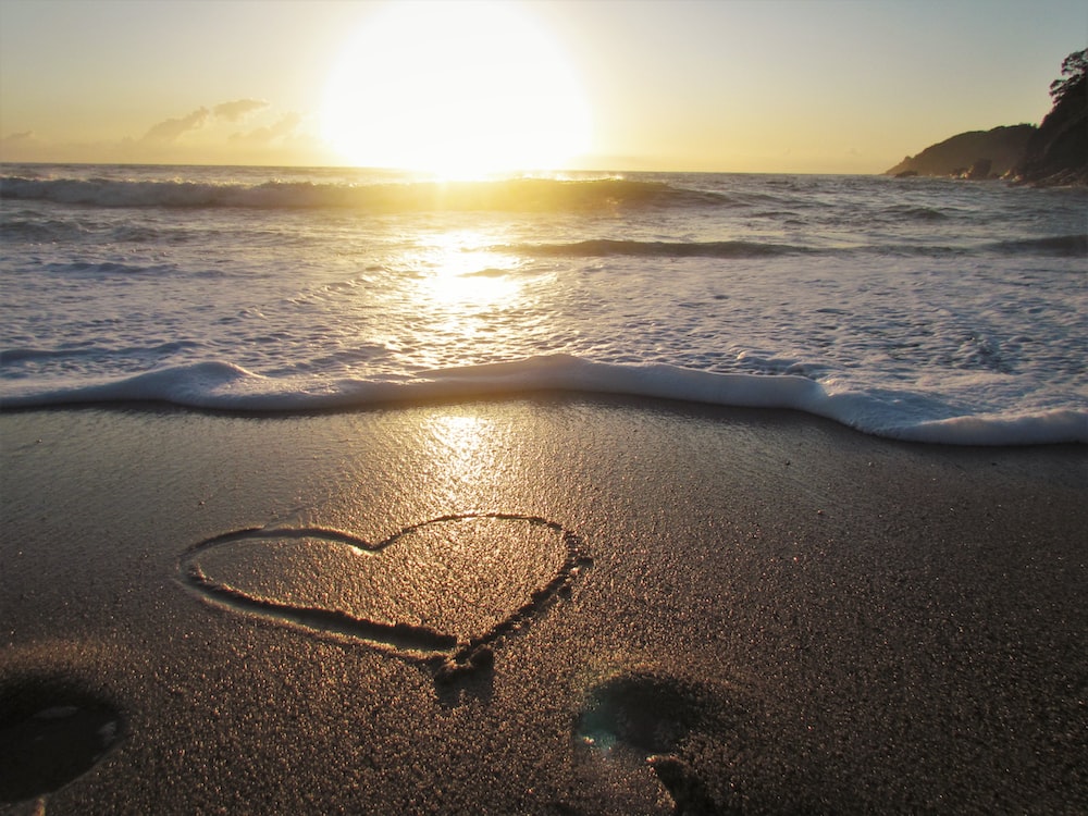 Beach Heart Wallpapers