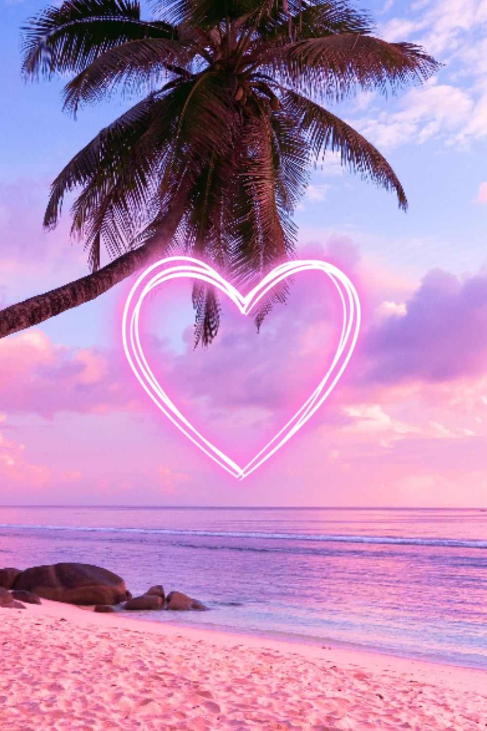 Beach Heart Wallpapers