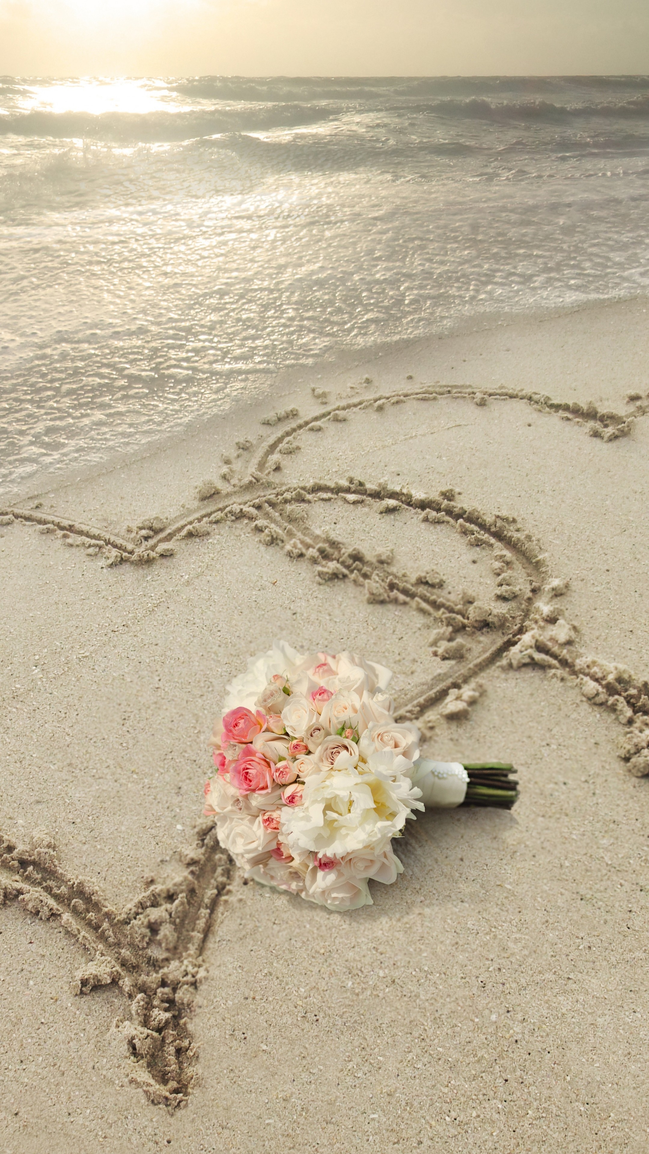 Beach Heart Wallpapers