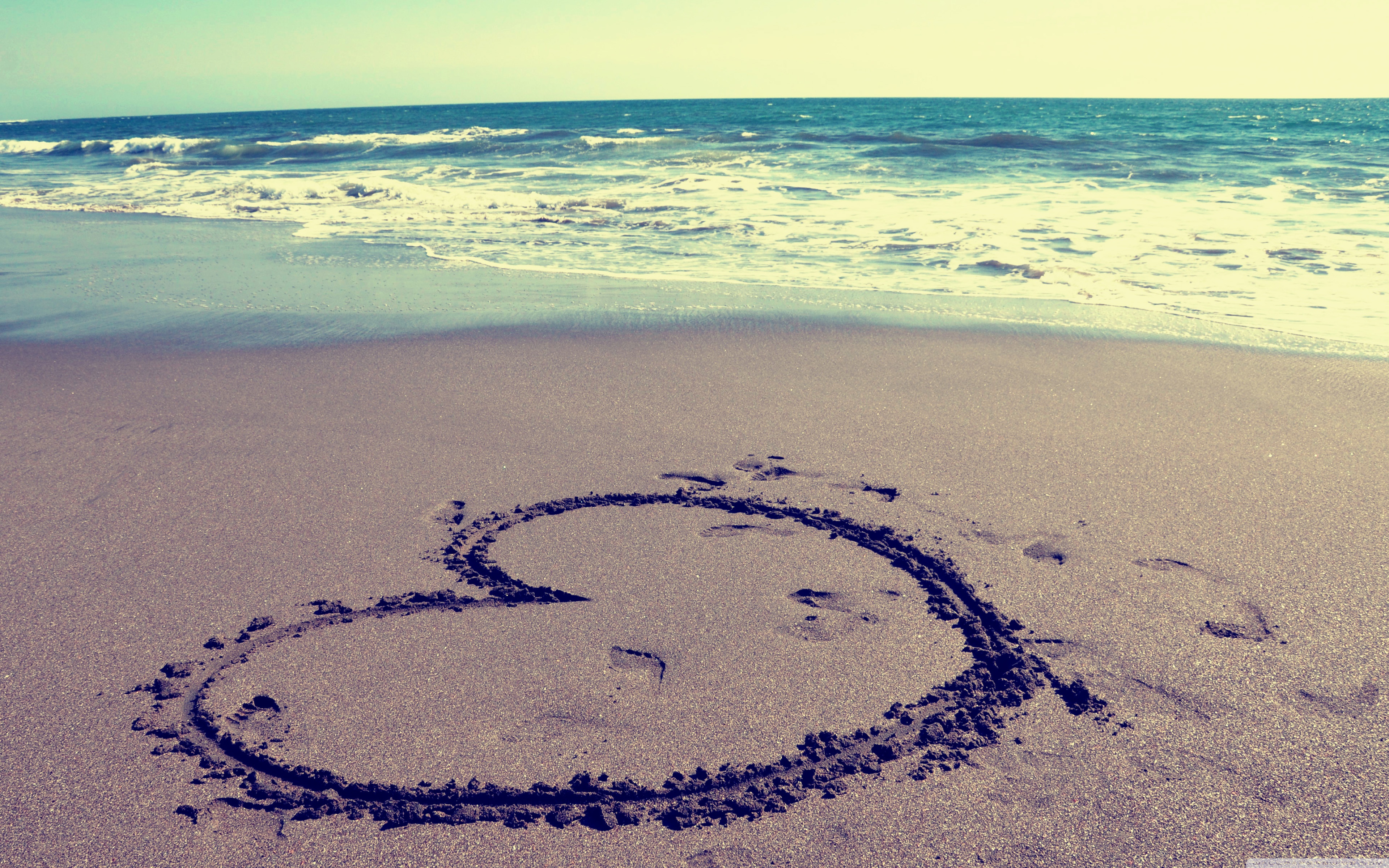 Beach Heart Wallpapers