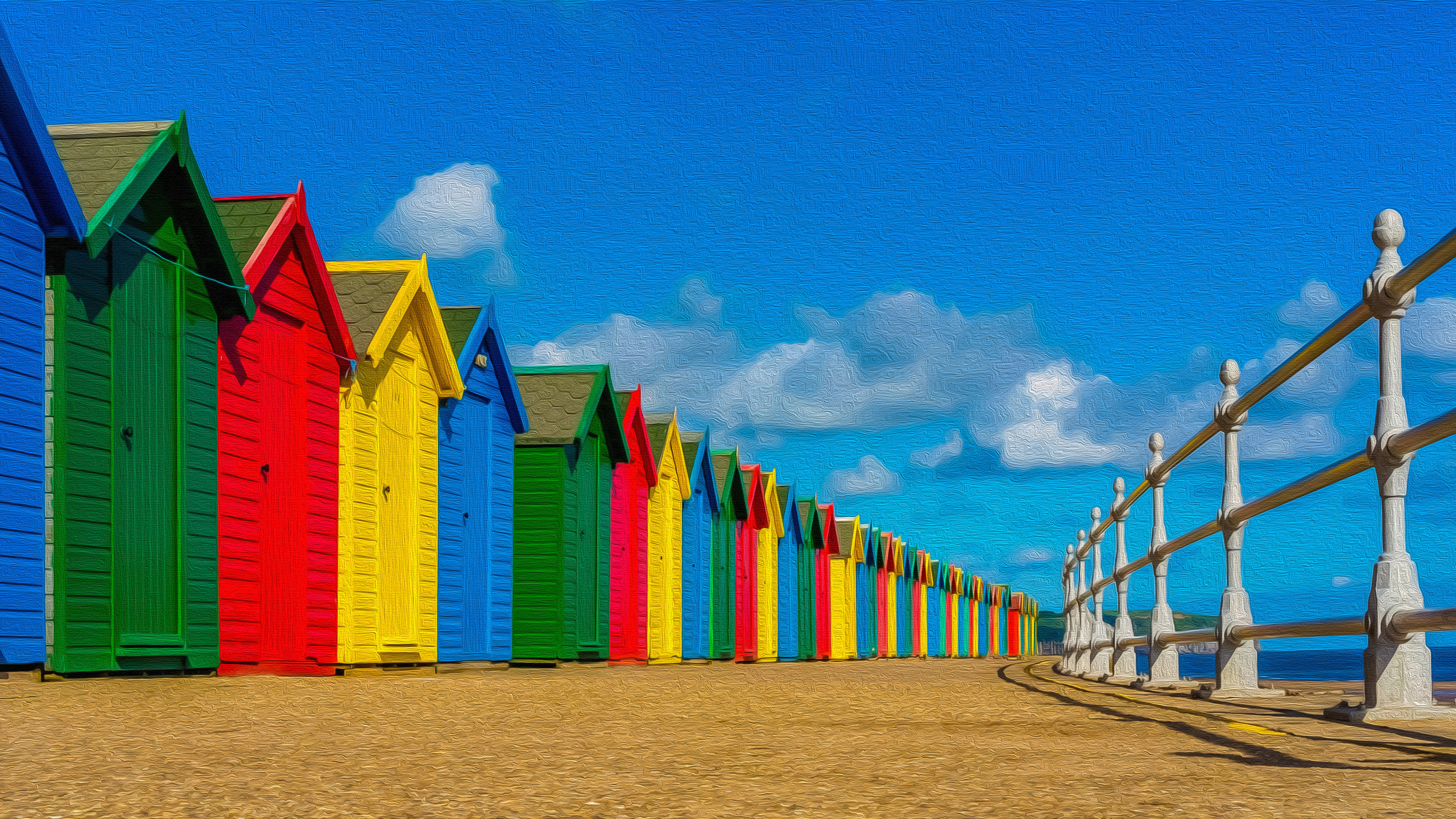 Beach Hut Wallpapers