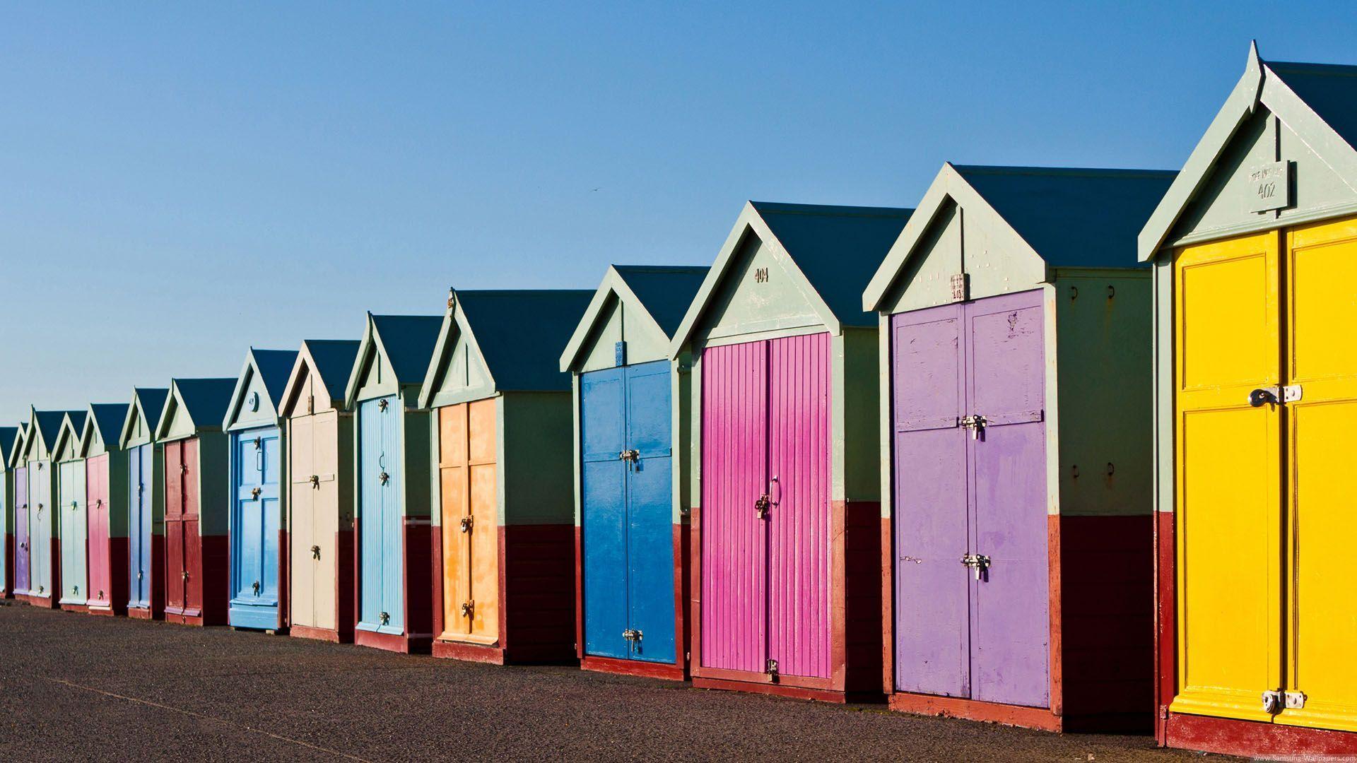 Beach Hut Wallpapers