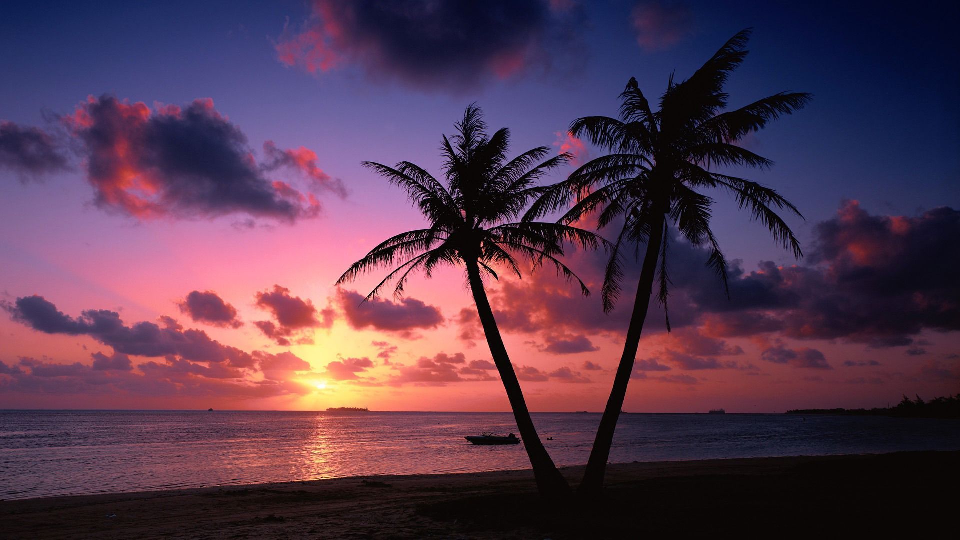 Beach Sunset Desktop Wallpapers