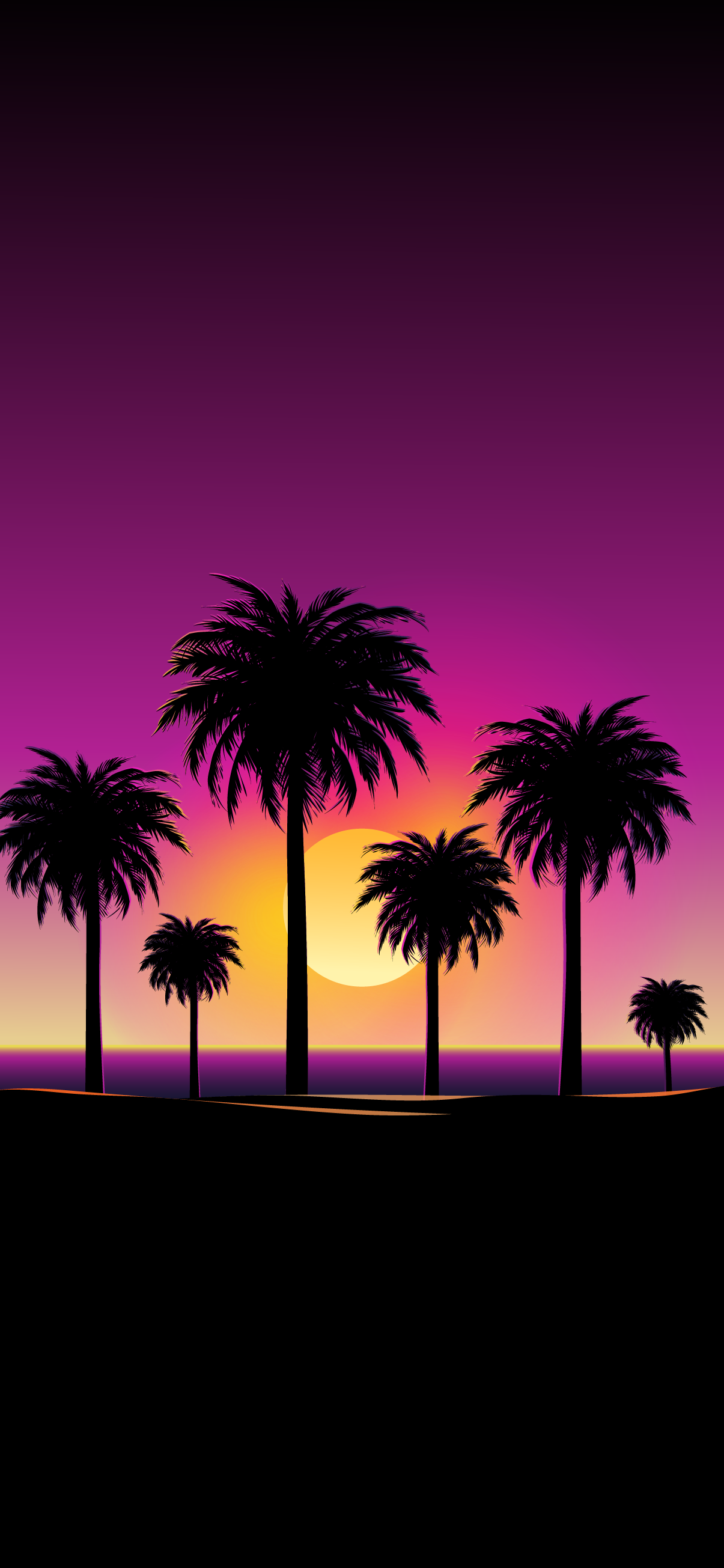 Beach Sunset Phone Wallpapers