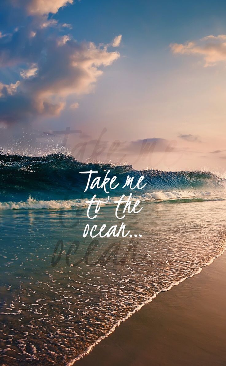Beach Themed Quotes Wallpapers