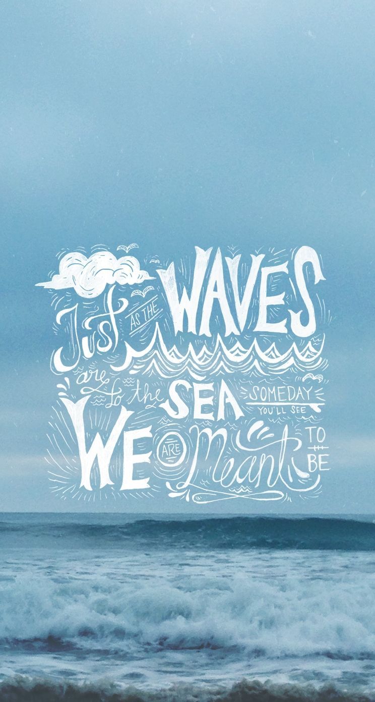 Beach Themed Quotes Wallpapers