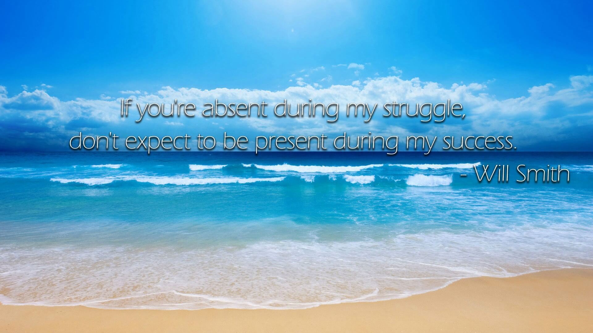 Beach Themed Quotes Wallpapers