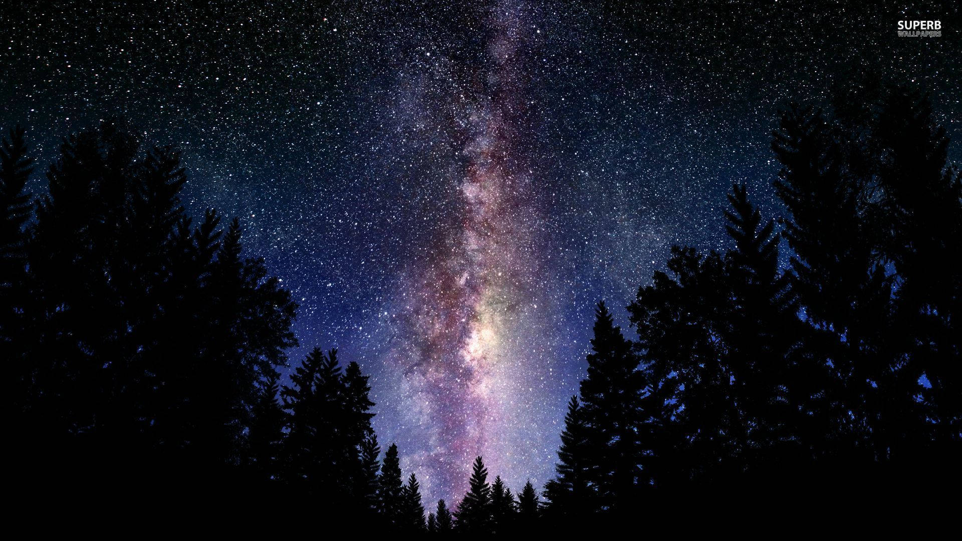 Beautiful Milky Way Night Wallpapers