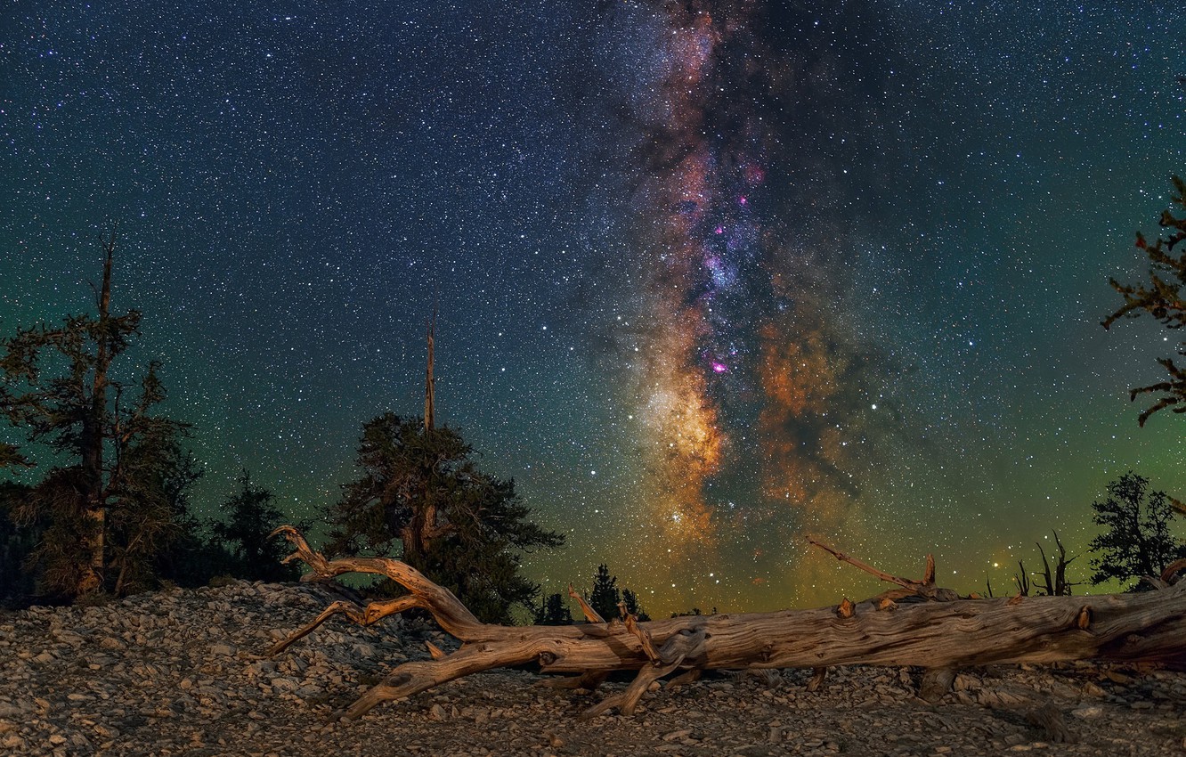 Beautiful Milky Way Night Wallpapers