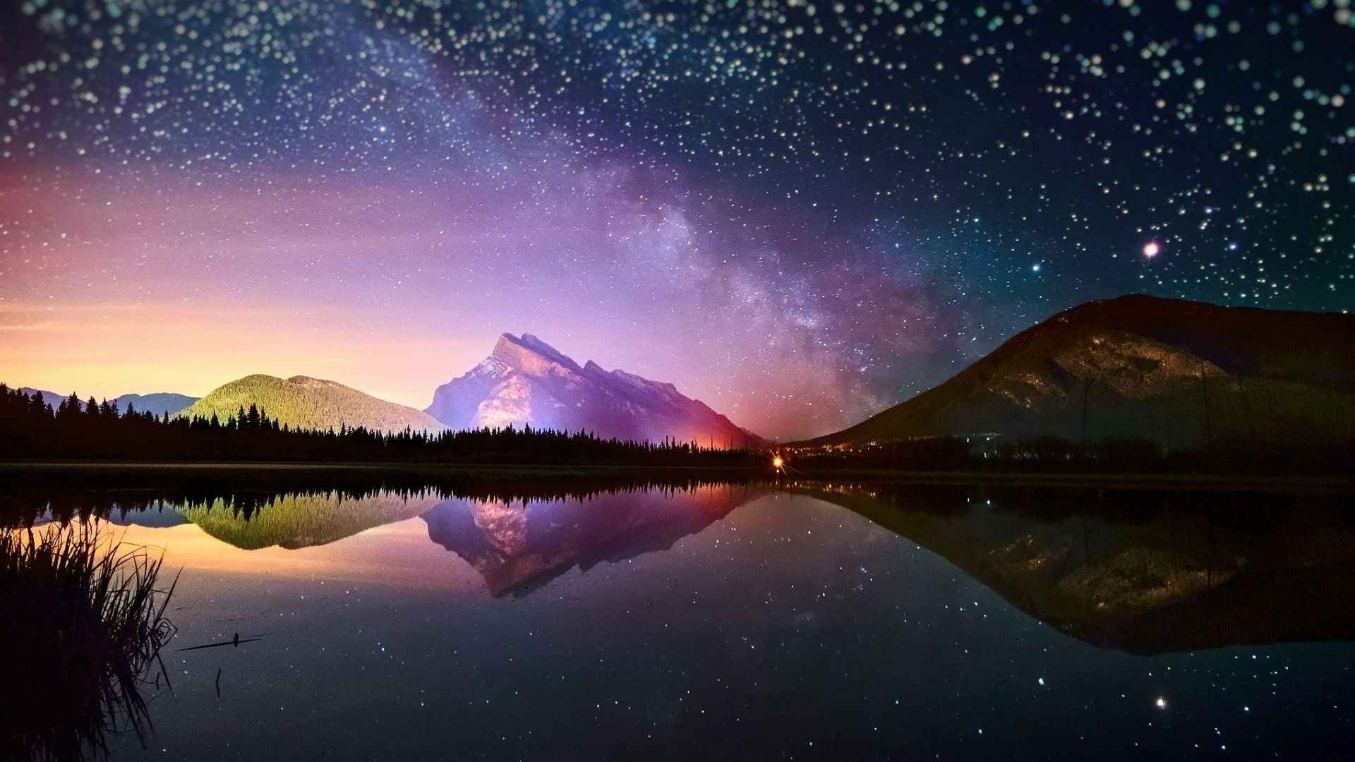 Beautiful Milky Way Night Wallpapers