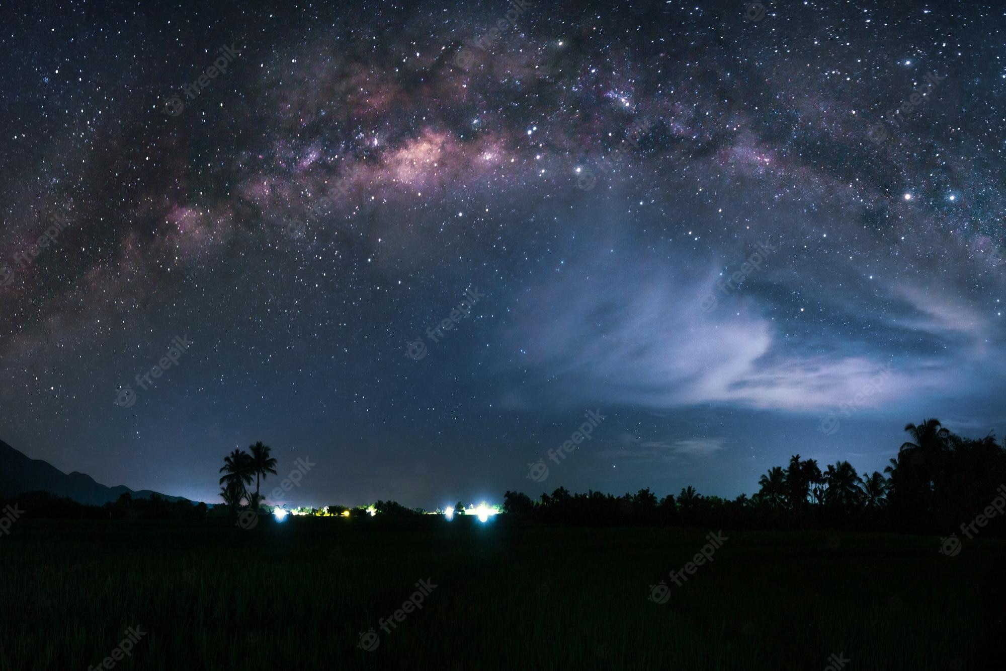 Beautiful Milky Way Night Wallpapers