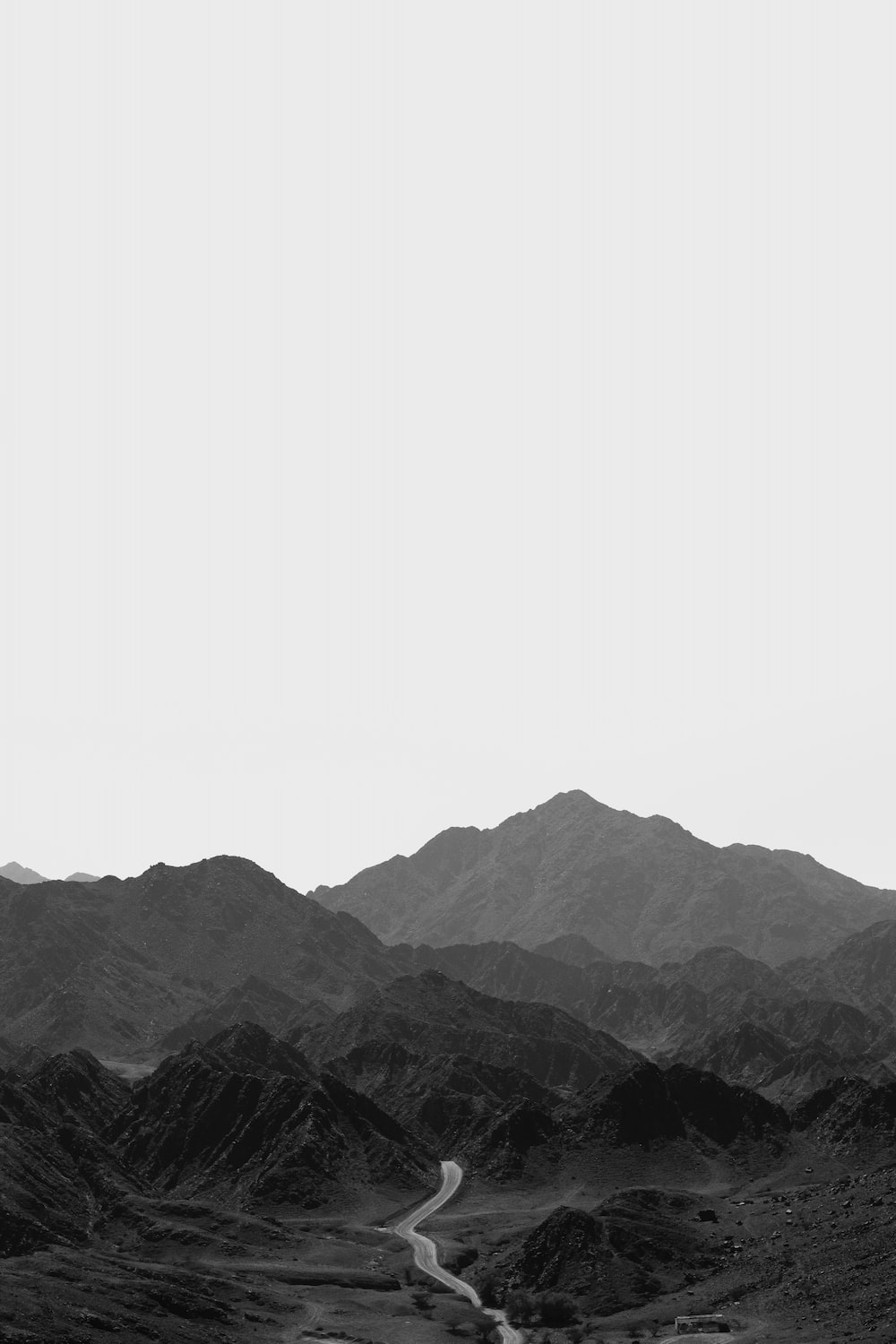 Black And White Mountain Wallpapers